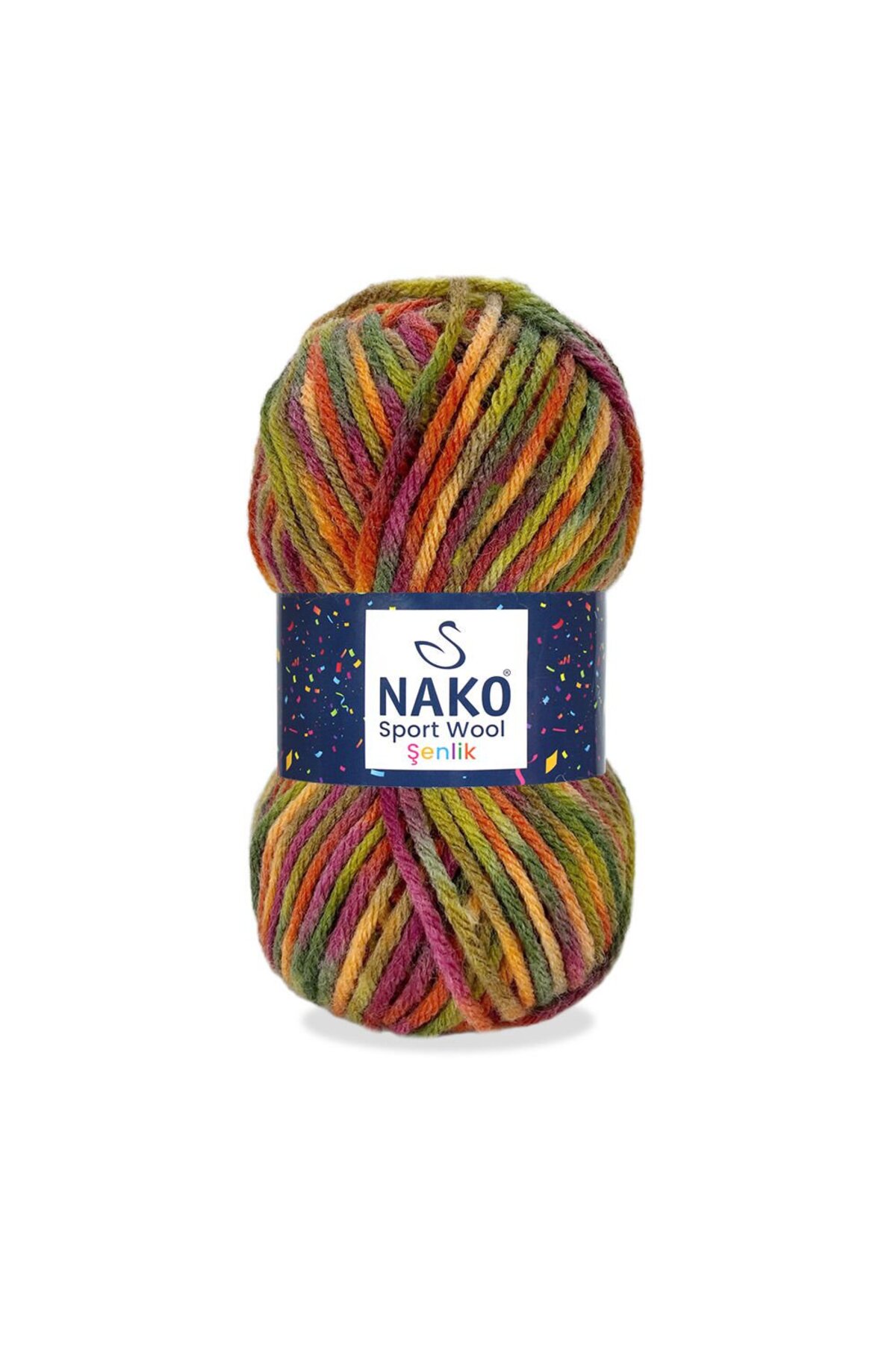 Sportwool Festival 87732 Thick Scarf Beanie Rope 100g