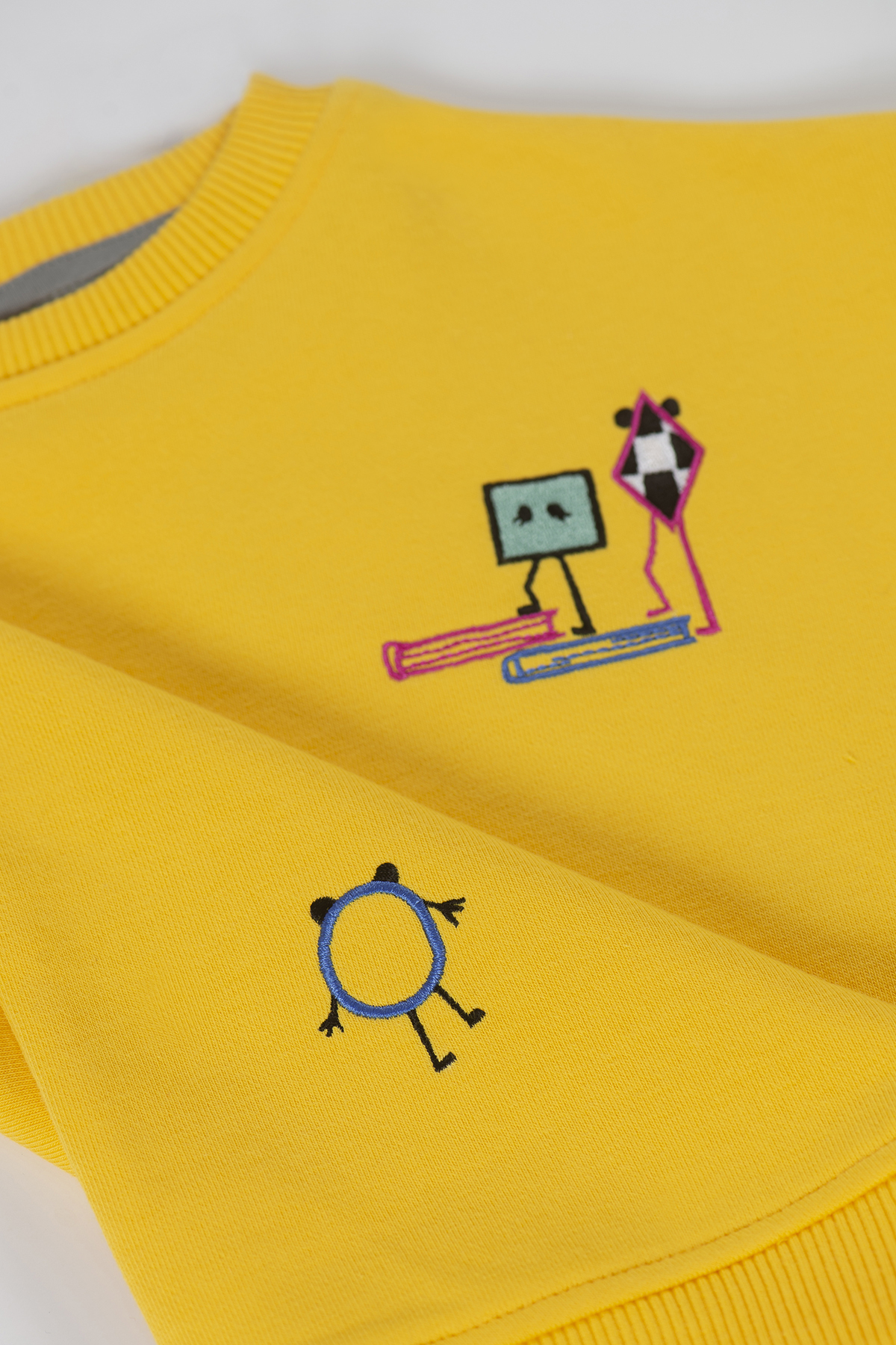 سویشرت پسرانه زرد BEETLEBEEZ | FW21SD_32 اورجینال - تصویر 3