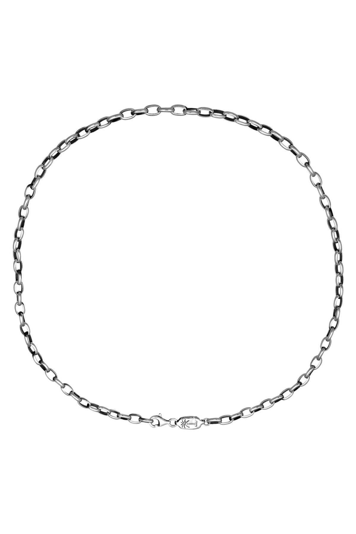 HAZE & GLORY-Halskette Ankerkette Palme Basic 925 Silber 3