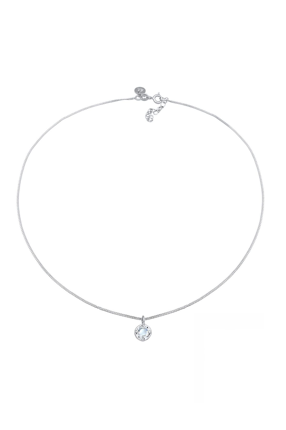 ELLI-Halskette Halsband Basic Stein Kristall 925 Silber 3