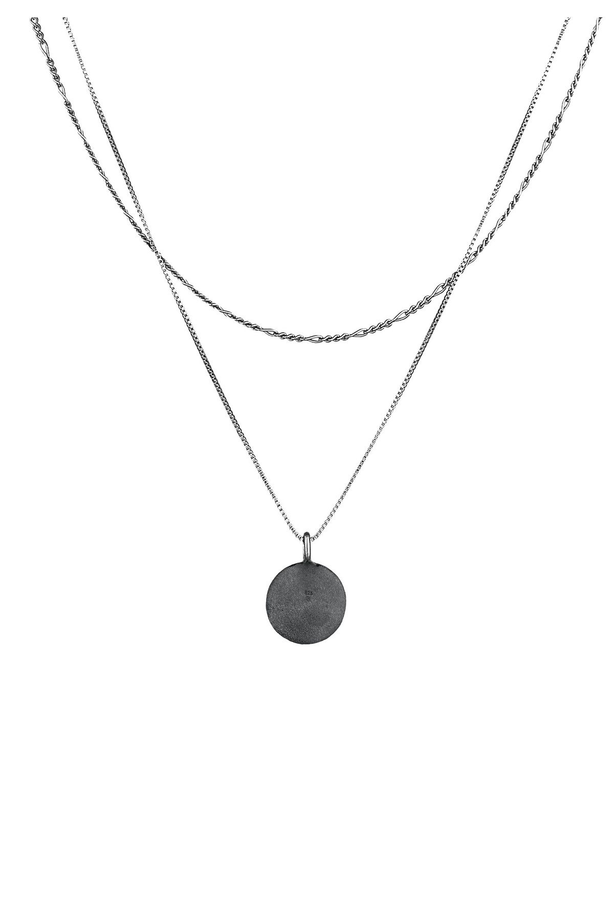 KUZZOI Halskette Herren Layer Figaro Venezianer Plättchen 925 Silber -  Trendyol | Silberketten