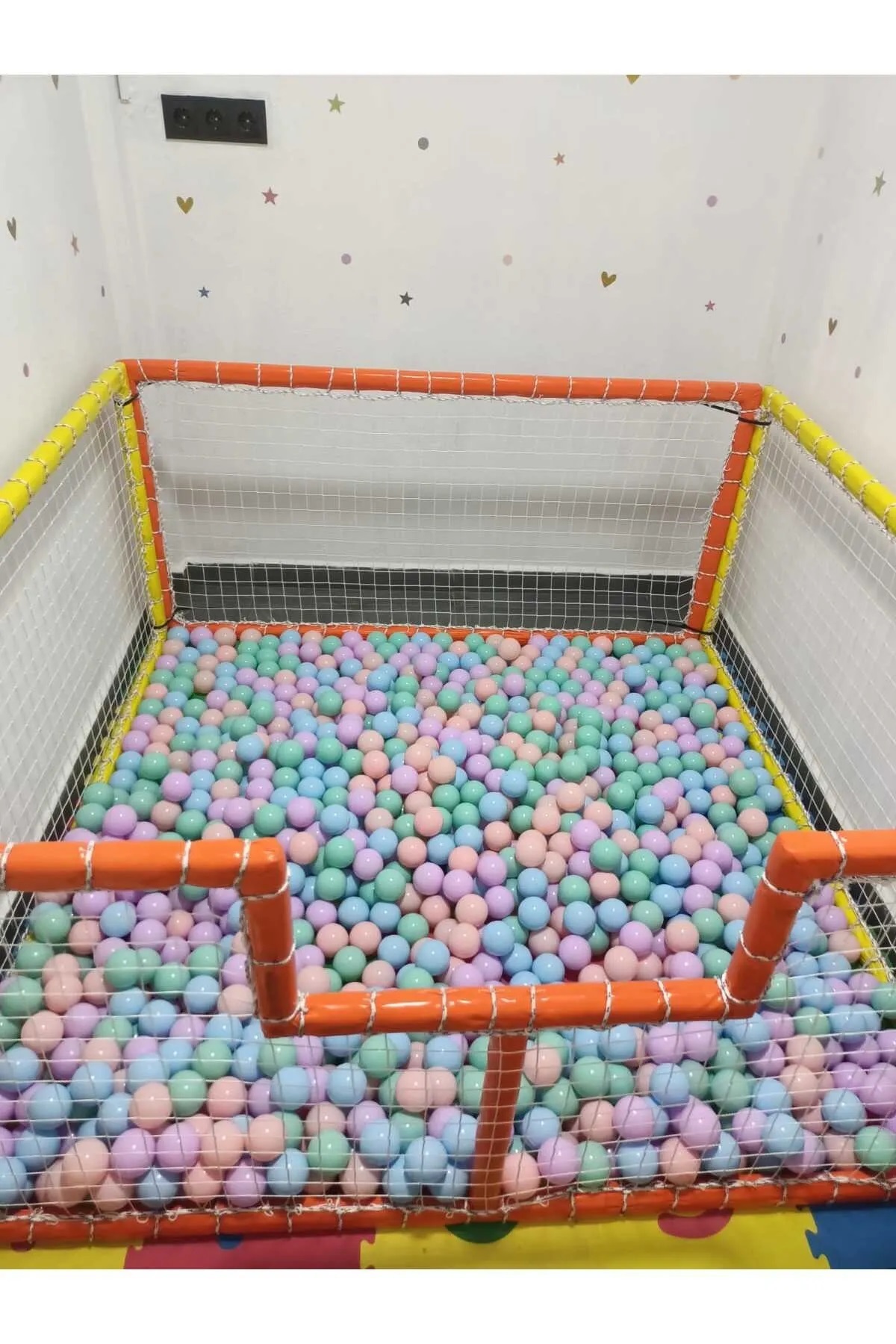 Fırsat Oyuncak 6 cm 100 lü Filede Oyun Havuzu Topları fotoğrafı 3 (önizleme)