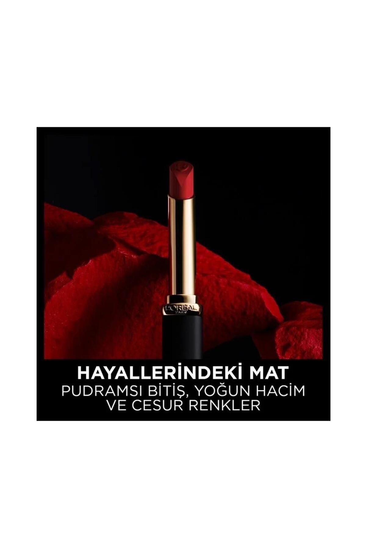 L'Oreal Paris-Loreal Paris Color Riche Intense Volume Matte Lips and Matte Eyeliner Makeup Set 188 4