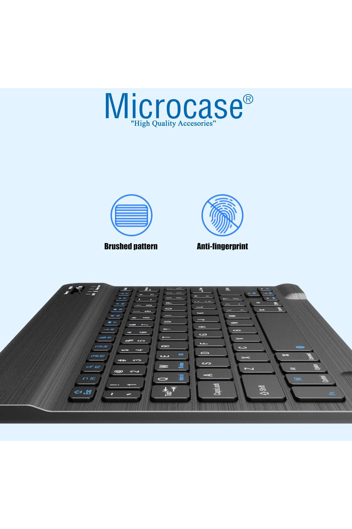 Tablet ve Telefonlar için Şarjlı Bluetooth Türkçe Q Klavye - AL2671 6