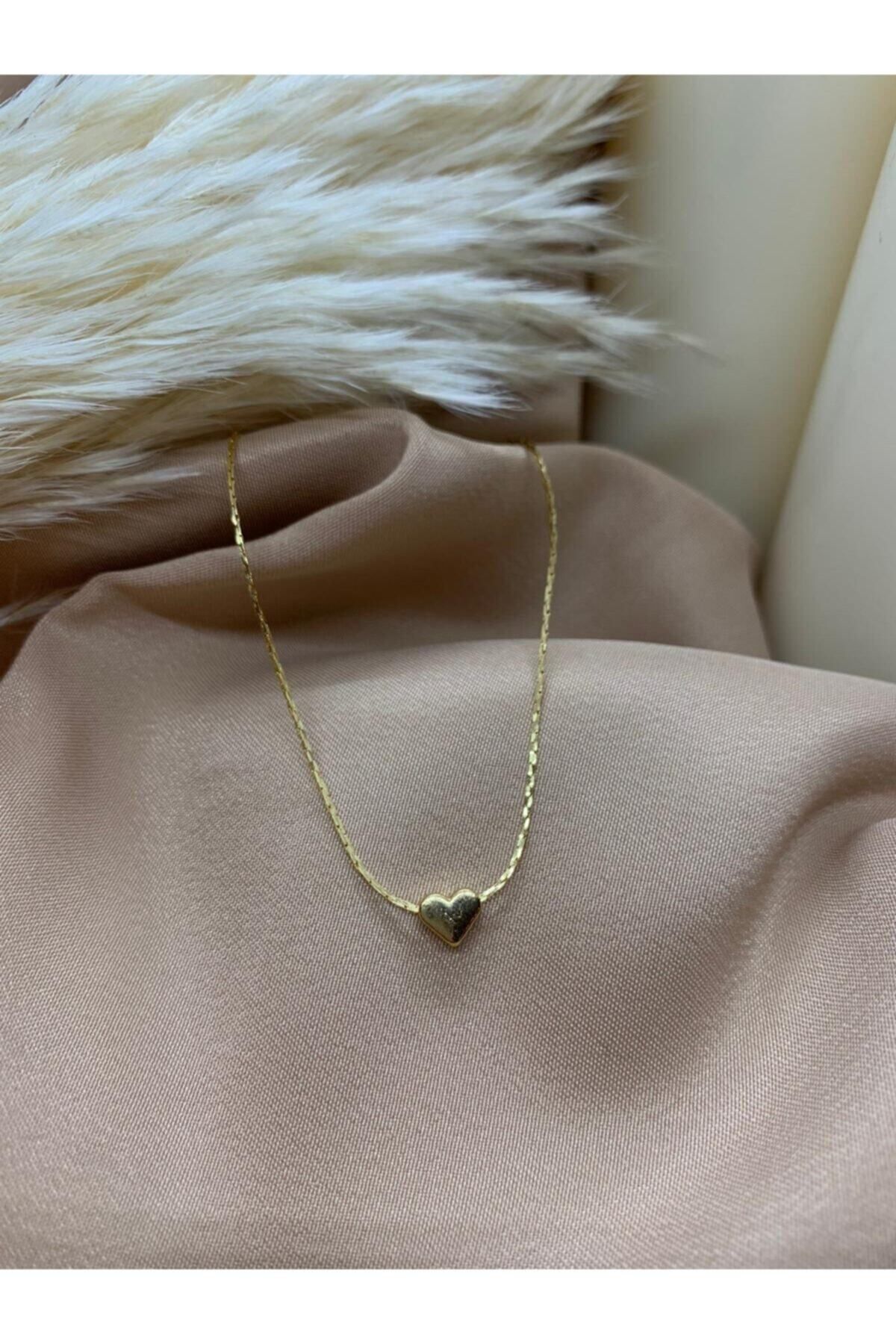 Queen B JewelryCo Minimal Heart Necklace Trendyol
