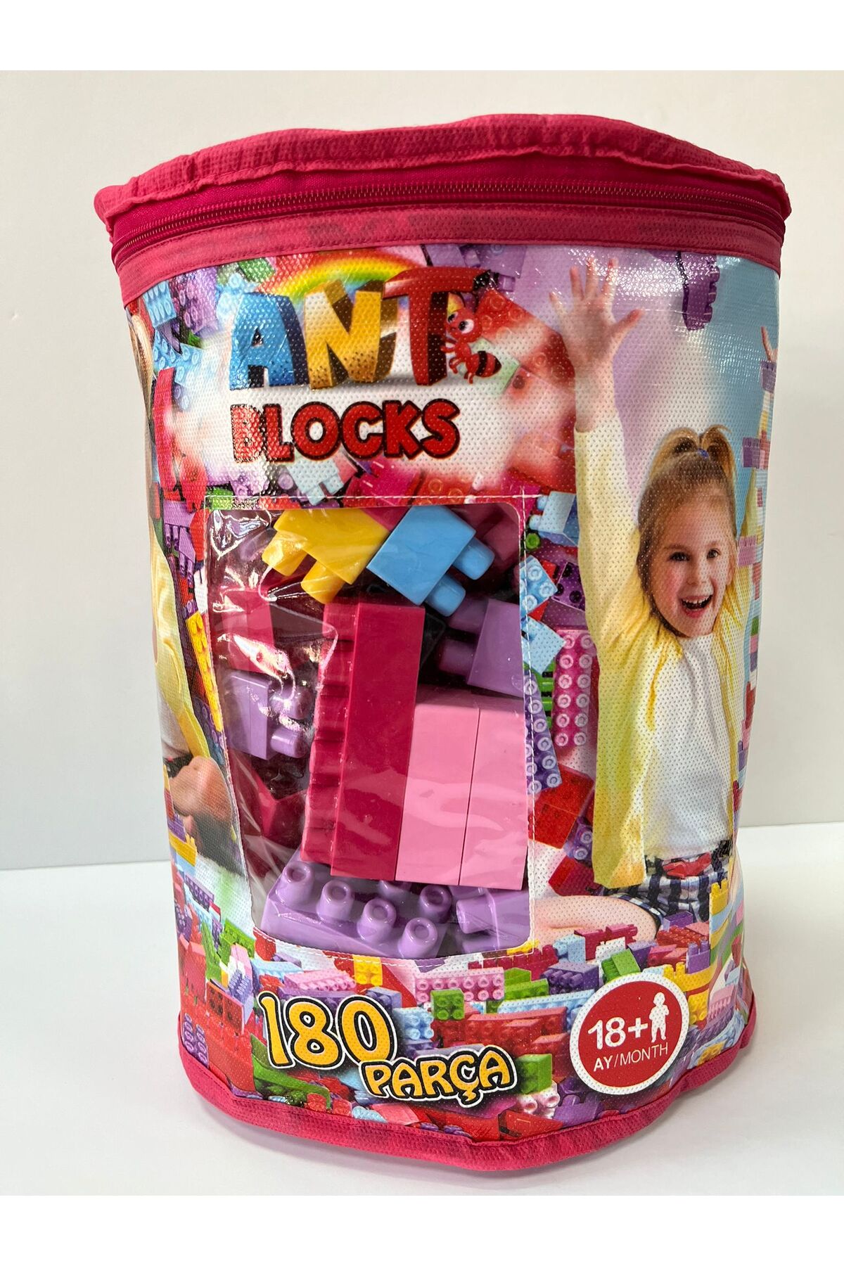 بلوک‌های آنت، اسباب‌بازی ساختنی بسته‌بندی‌شده ۱۸۰ تکه