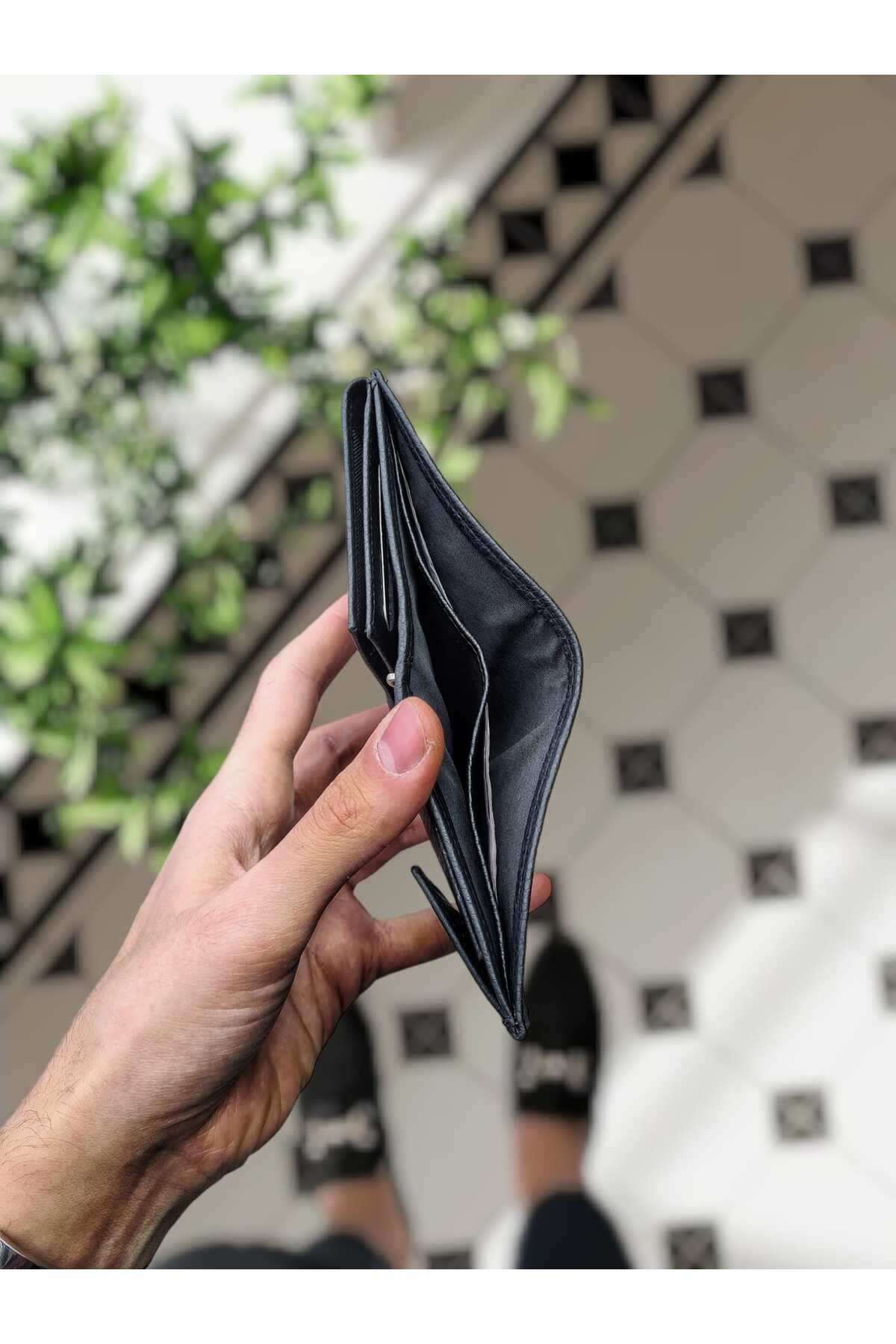 کیف پول مردانه مشکی Visso leather | VİSSO 111 اورجینال - تصویر 6