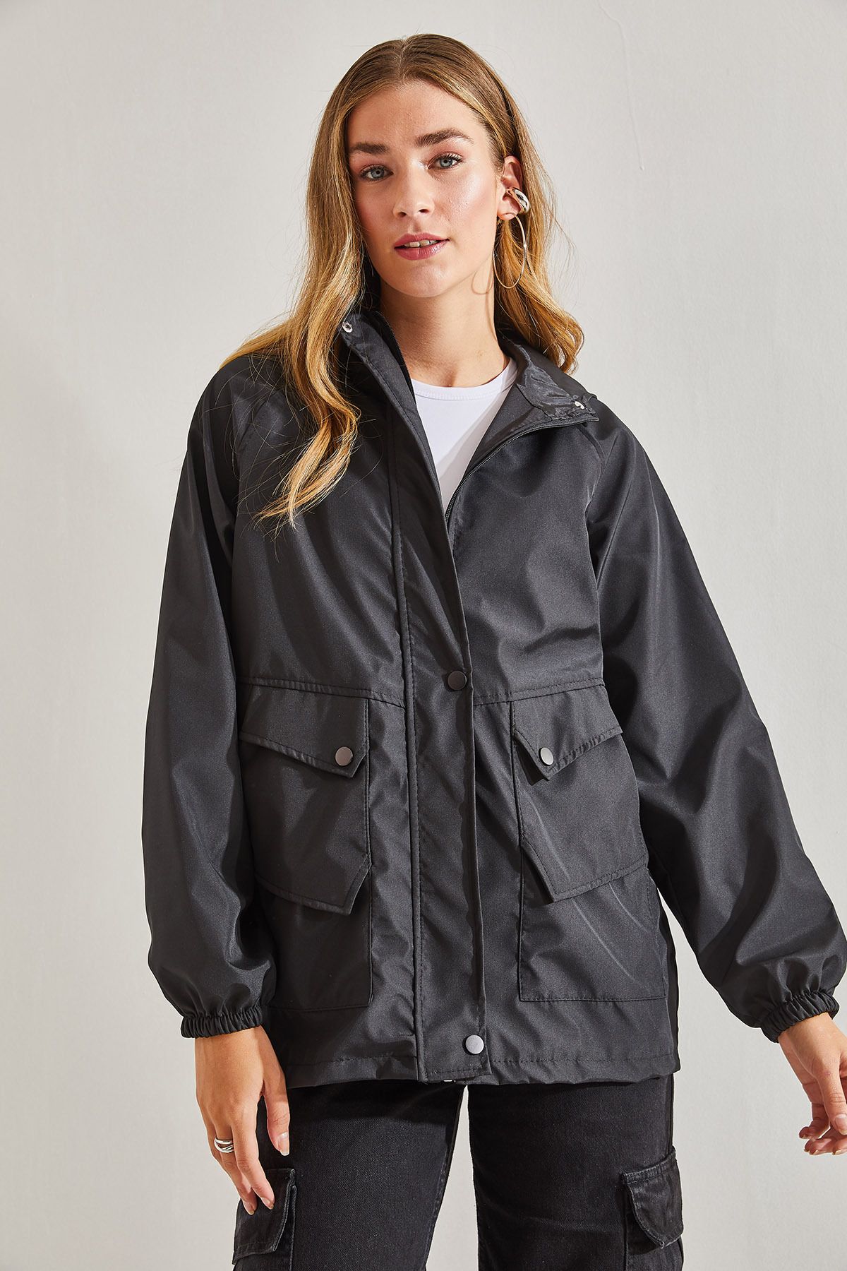 Lined raincoat womens store