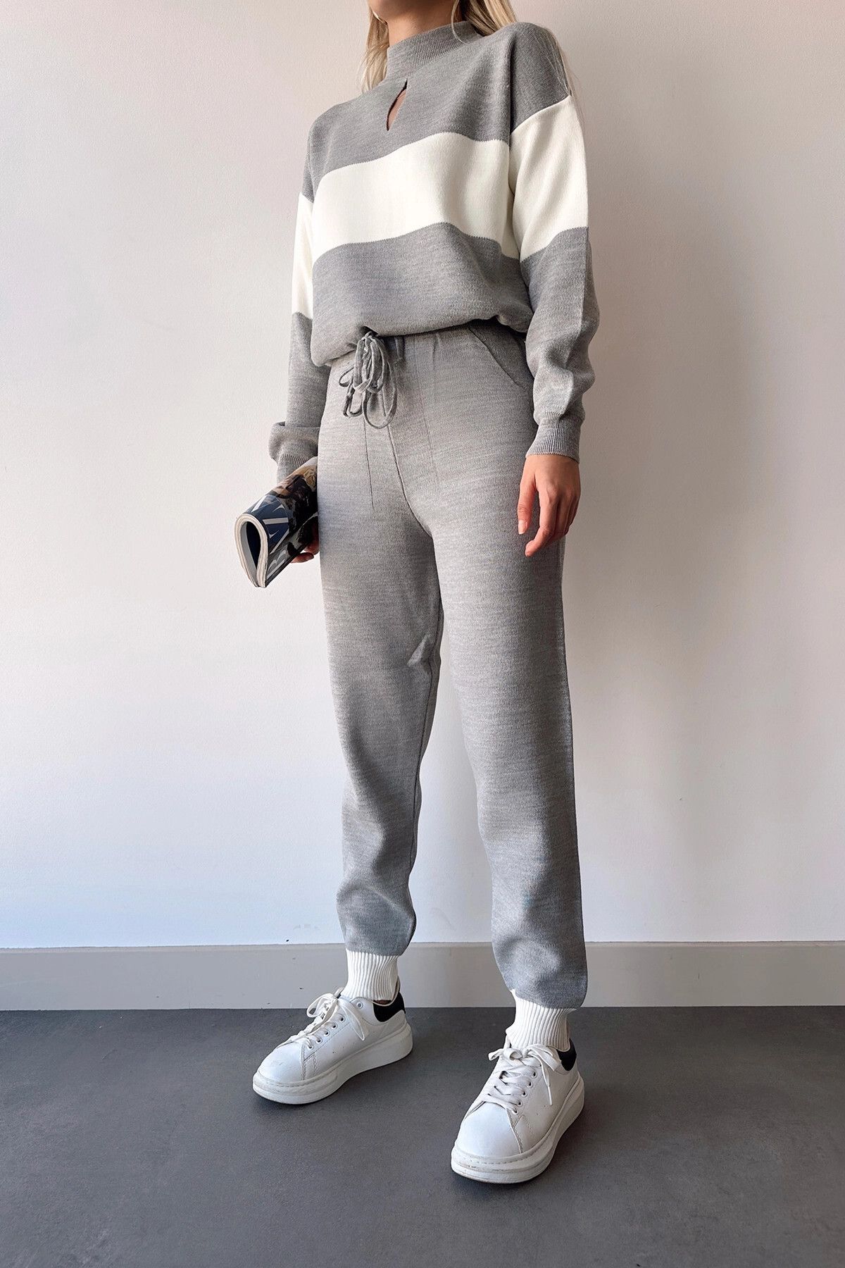 Knitwear tracksuit clearance