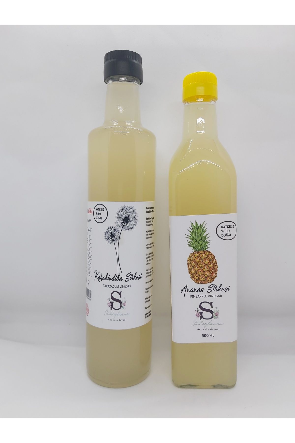 Karahindiba Sirkesi 500 Ml - Ananas Sirkesi 500 Ml