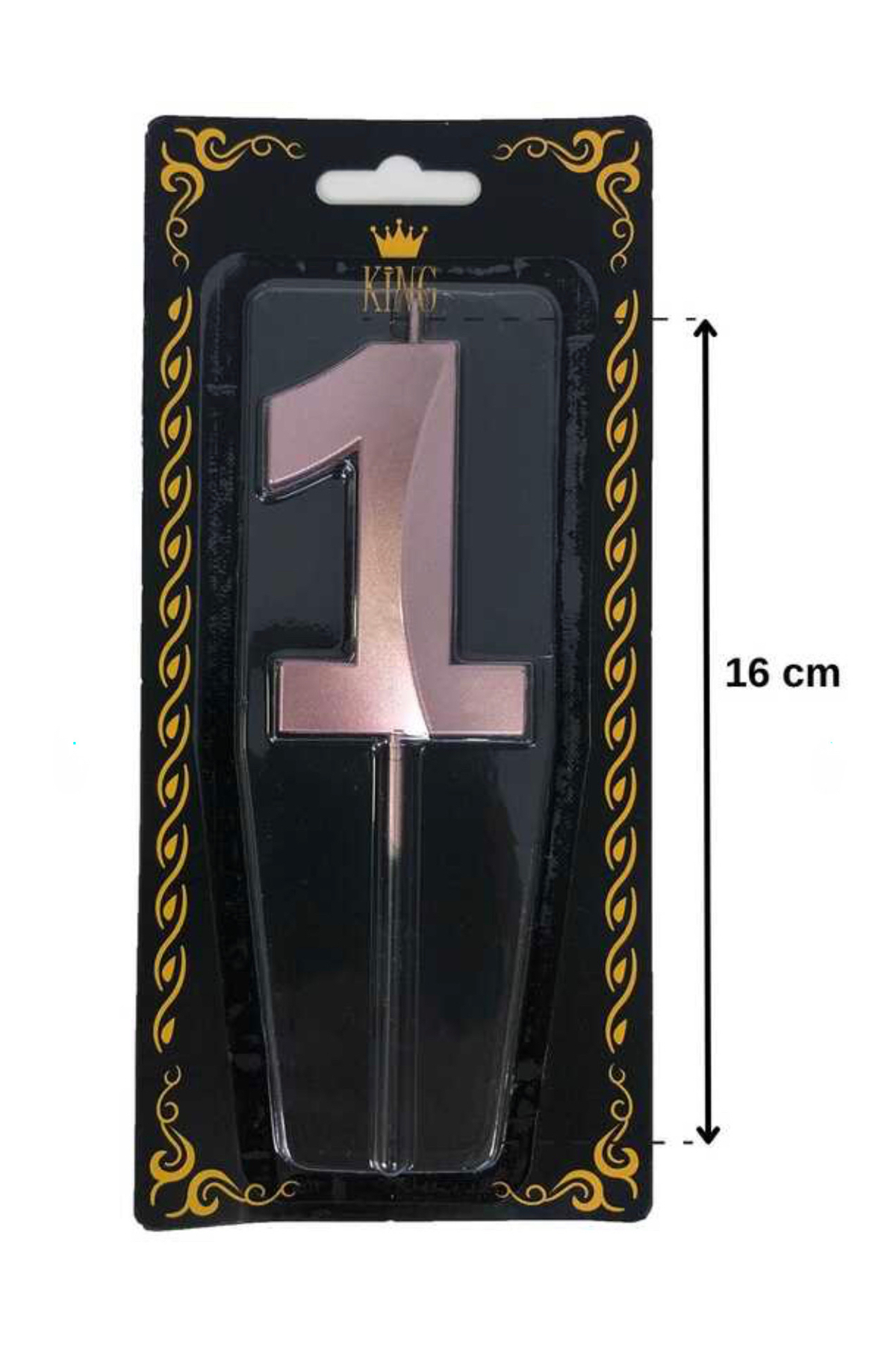 Öztürkpartievi 1 Yaş Rosegold Mum