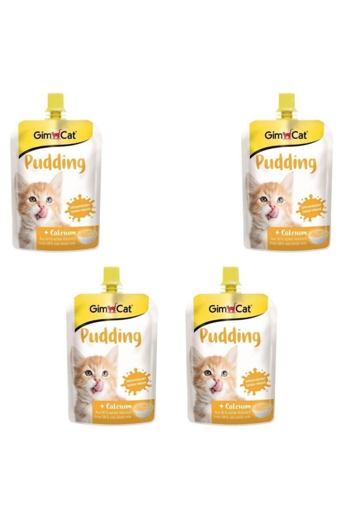 Gimcat Süt Kremalı Kedi Pudingi 150 gr x 4 Adet