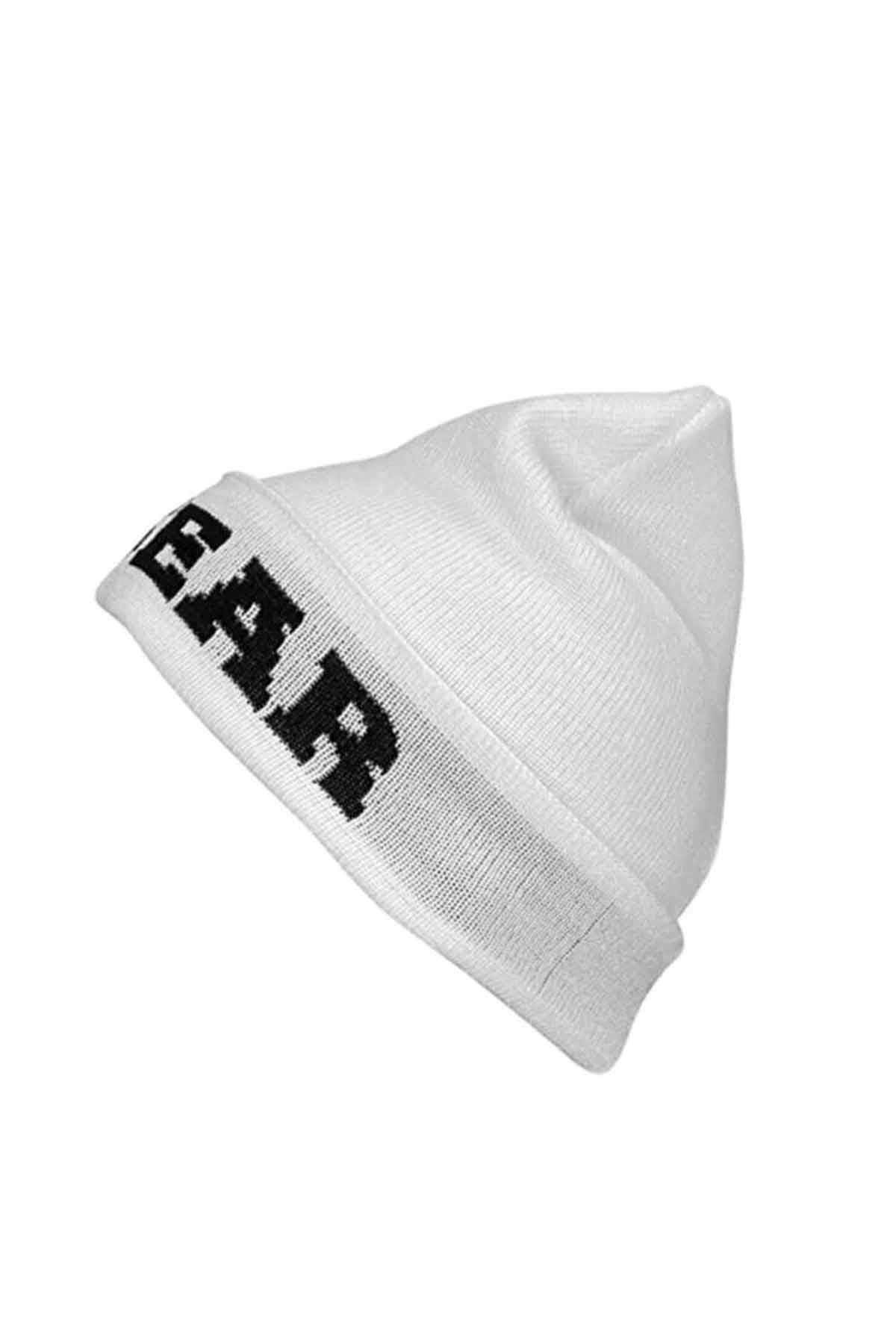 نام تجاری Unisex Beret Unisex Beret 21.02.41.004 ByzWHITE Bad Bear