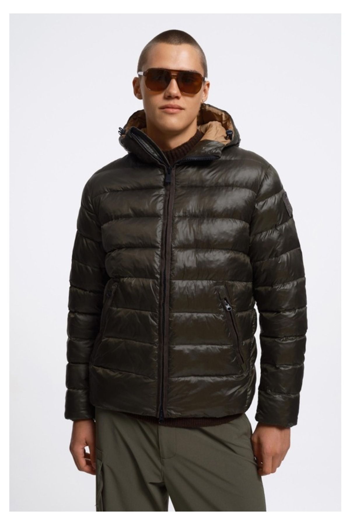 Loft puffer deals coat