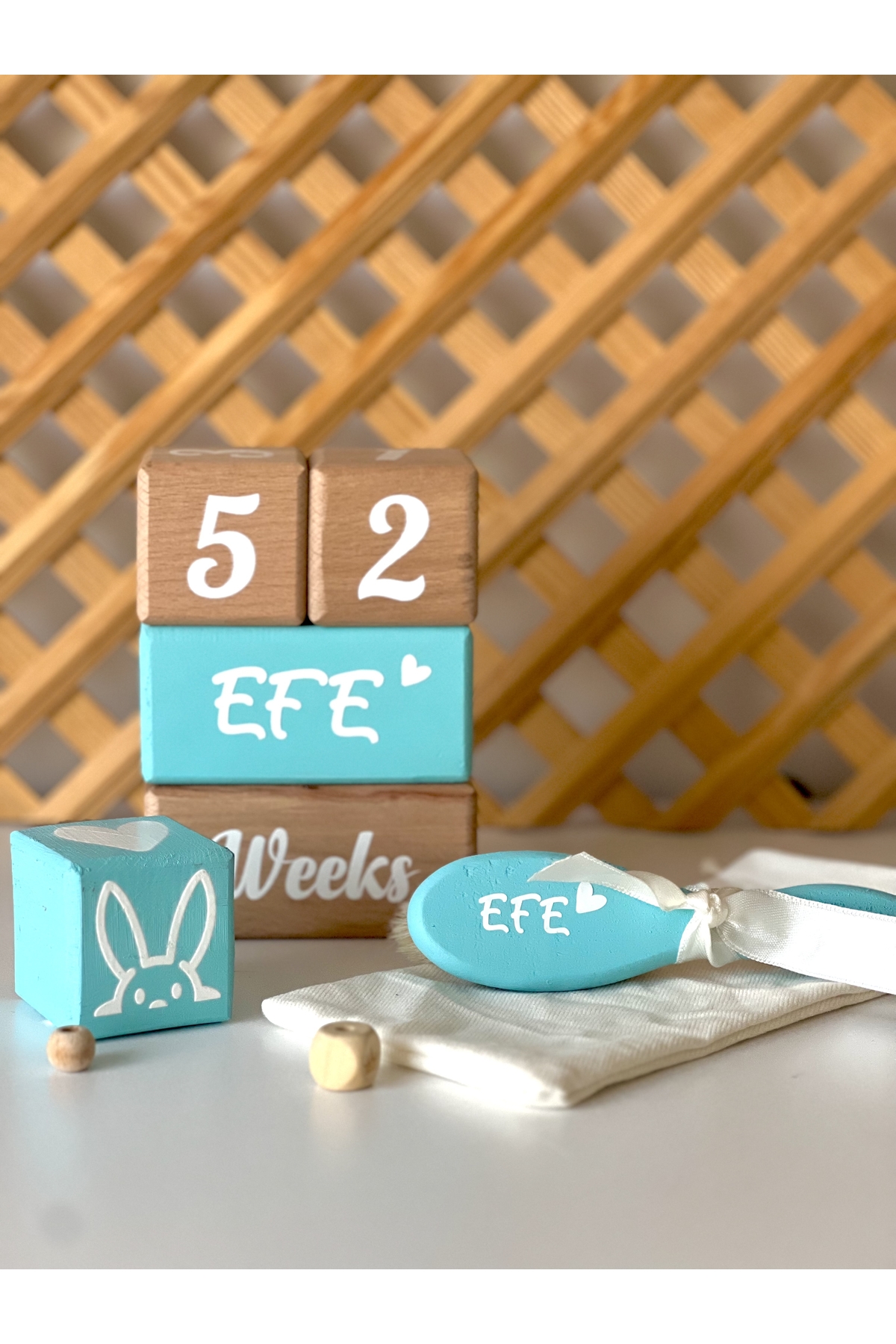 mogokids İsimli bebek anı seti mavi fotoğrafı 4 (önizleme)