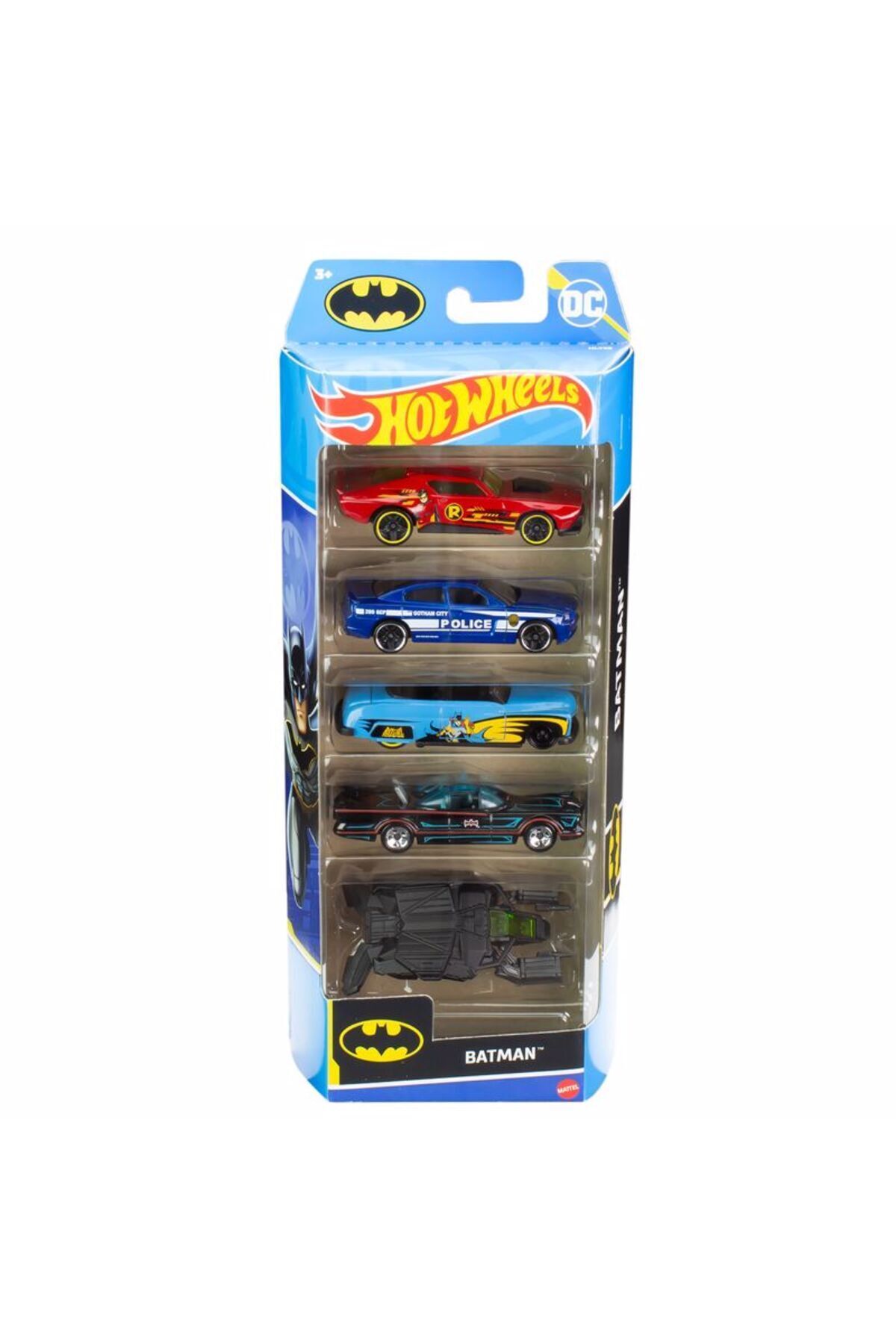 Набор из пяти машин HOT WHEELS Batman HLY68 TYCQTFZWWN169469520100245