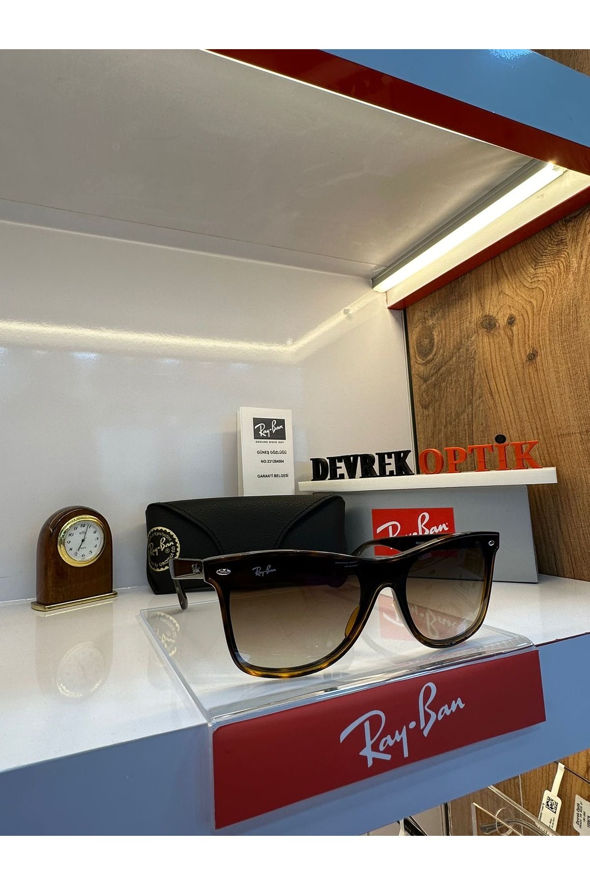 Garanti online ray ban