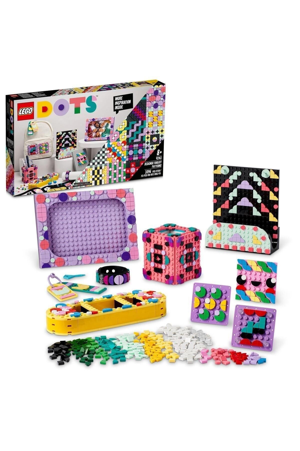 LEGO ® DOTS Designer Set — Patterns 41961 — Творческий набор «Сделай сам» для детей от 8 лет и старше (1096 деталей)