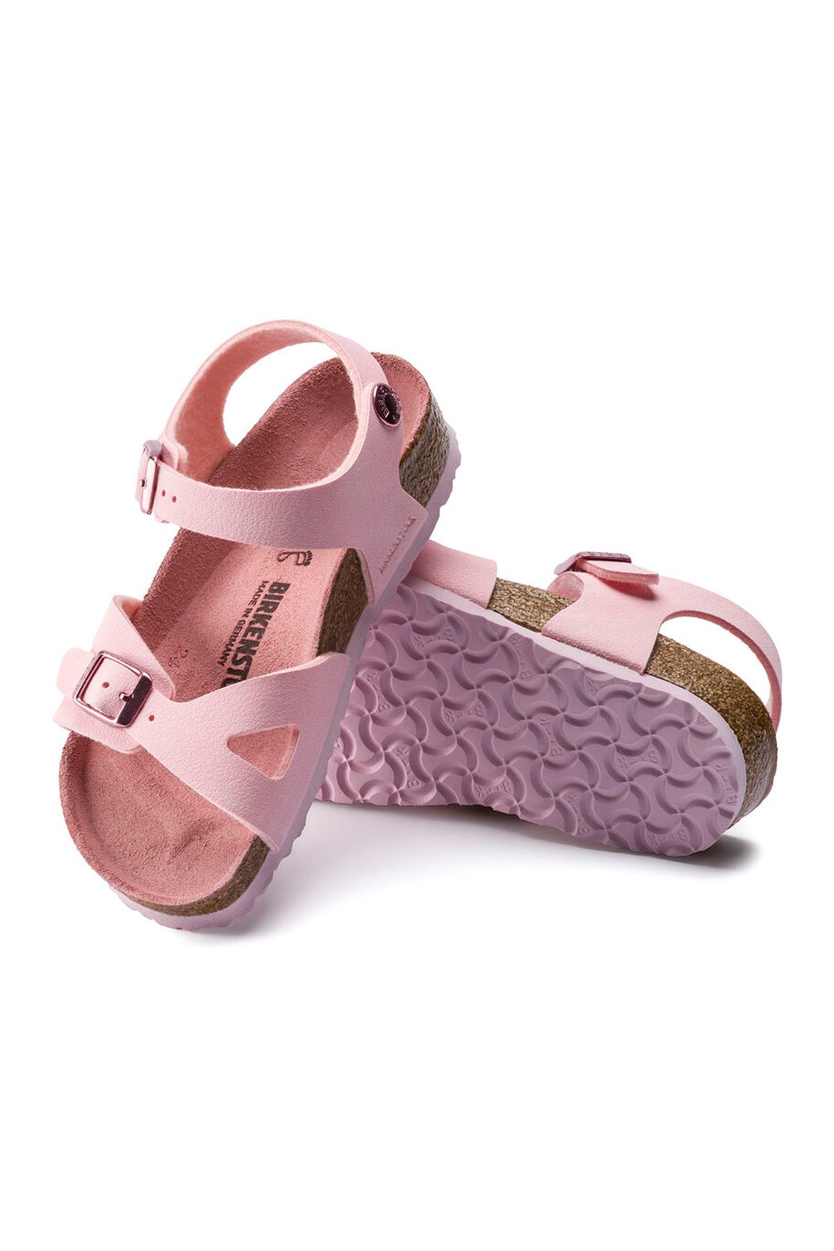 Hot pink birkenstock sandals top