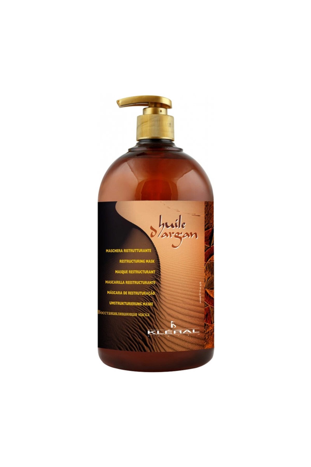 ماسک ترمیم کننده آرگان Huile D'Argan 1000ml KLERAL