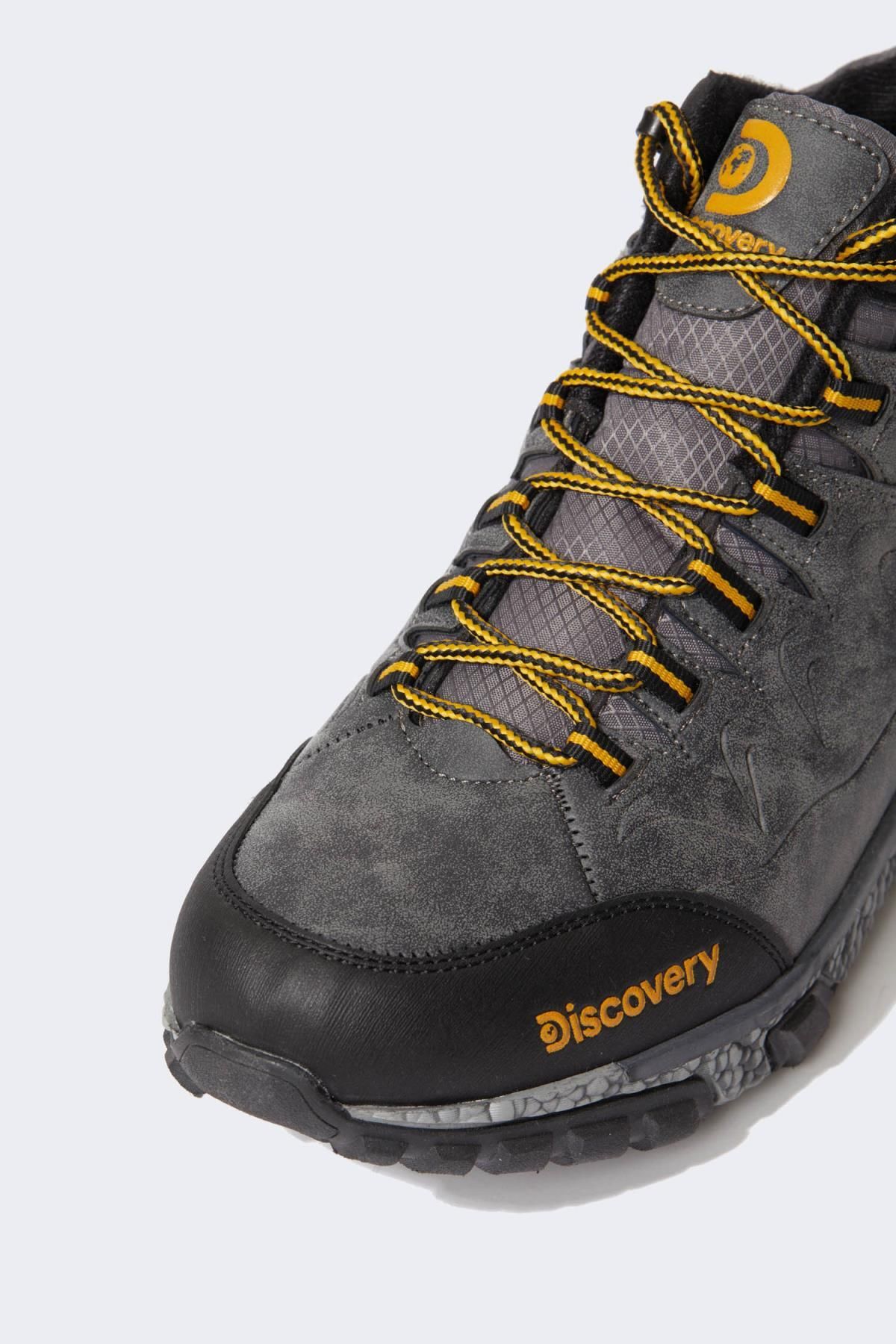 Defacto Men s Discovery Channel Lace Up High Sole Outdoor Faux