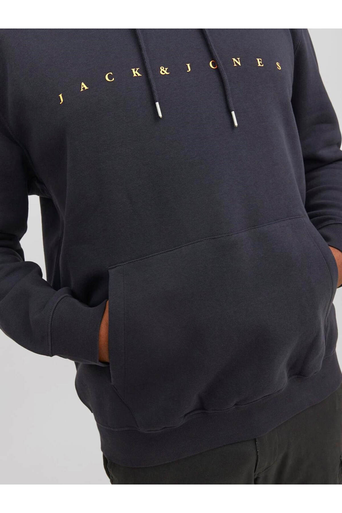 سویشرت مردانه آبی سرمه ای جک اند جونز | TYC3TCOVVN169763253887237 اورجینال - تصویر 4