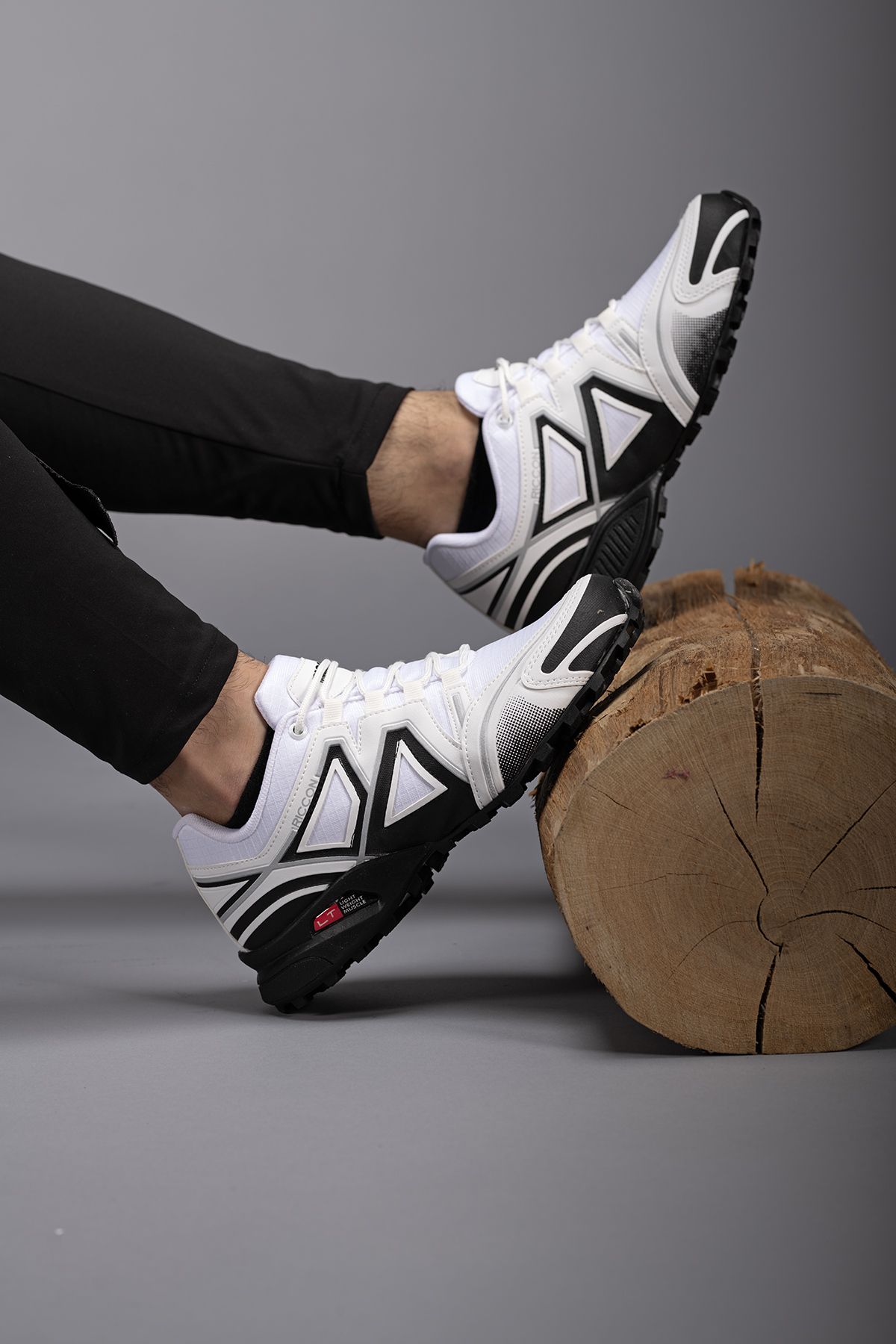 Riccon-Elsdraes Herren Trekkingschuhe0012722 Weiß 3