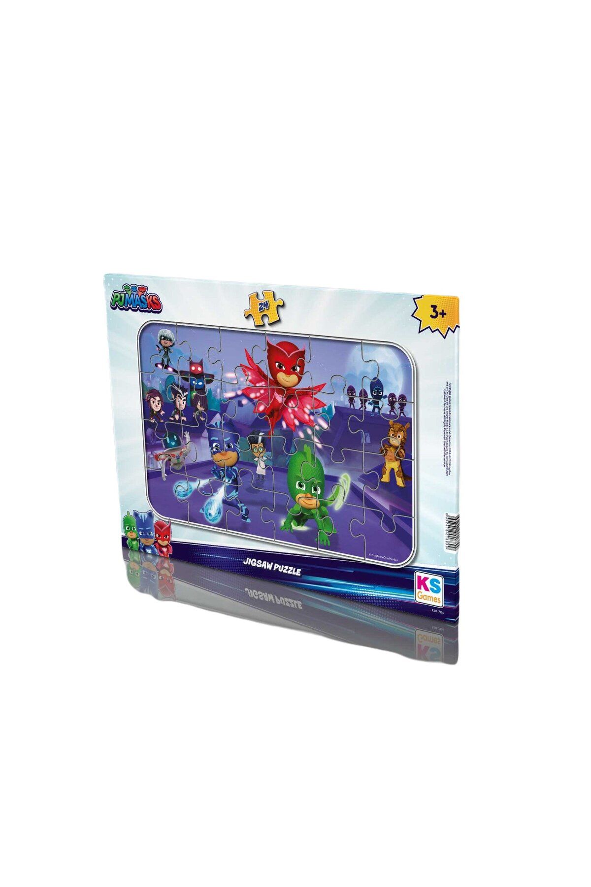 پازل ها و یاپبوزهای کودک PJ Masks Pijamaskeliler Puzzle 24 قطعه Ks Games