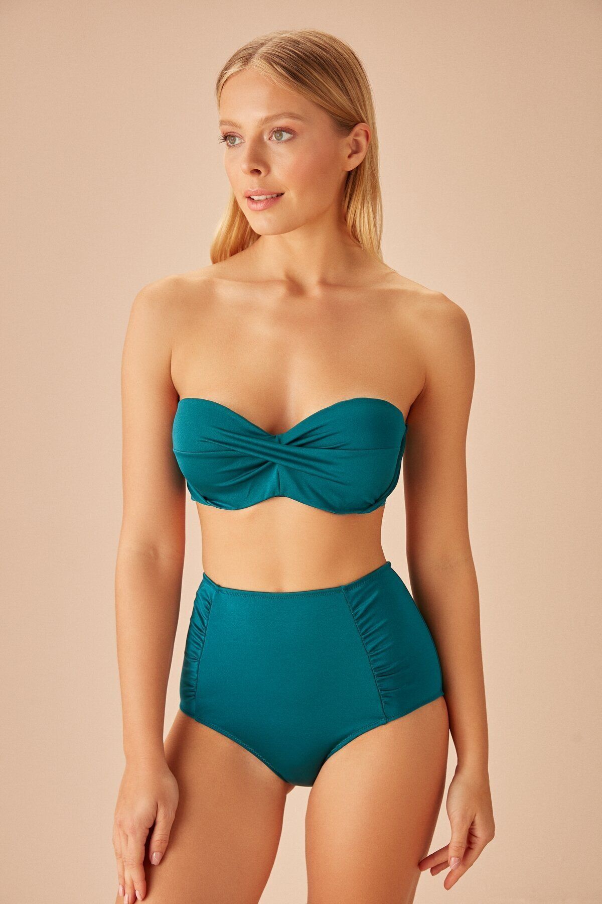 Thick bandeau bikini top store