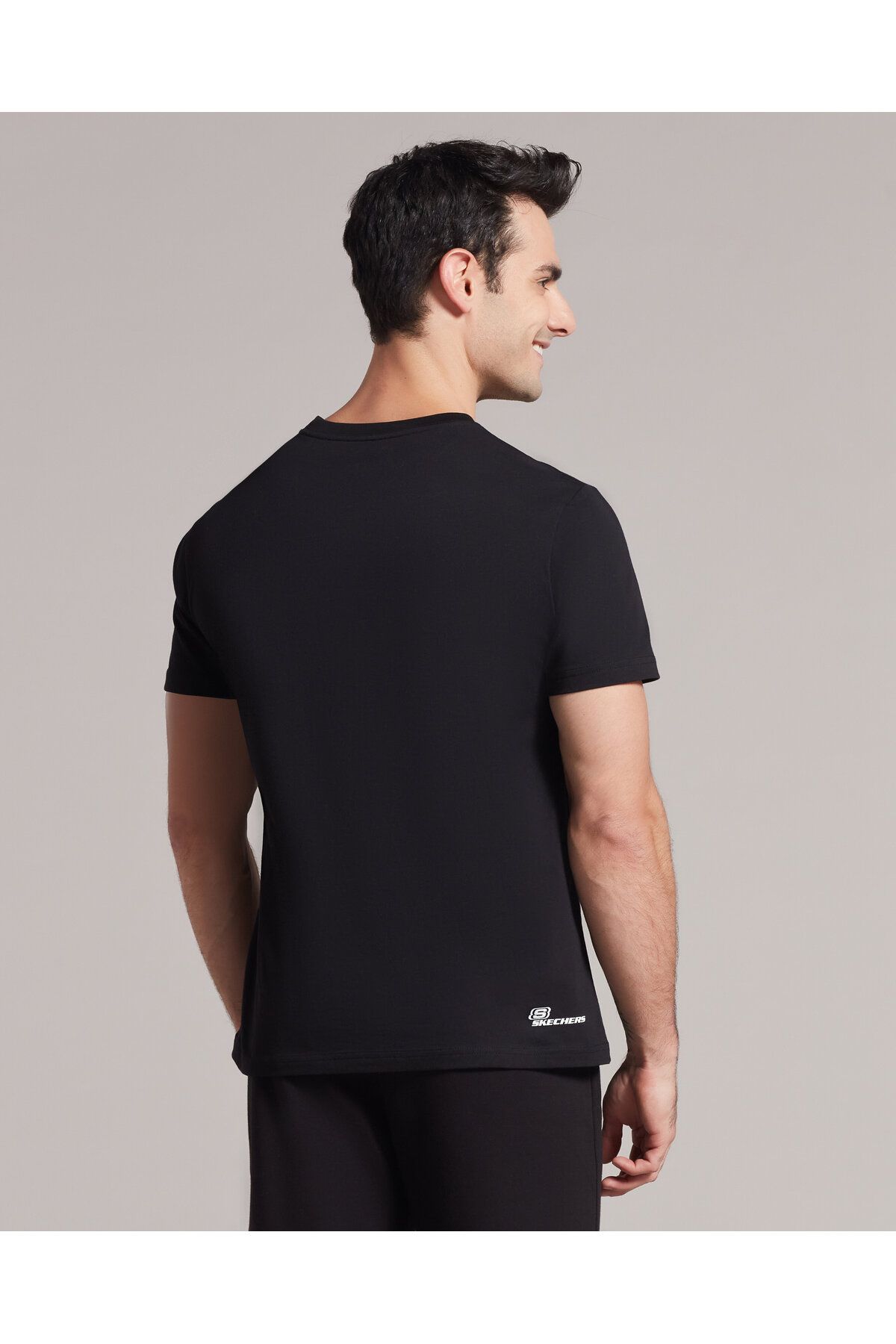 Skechers t online shirt mens black