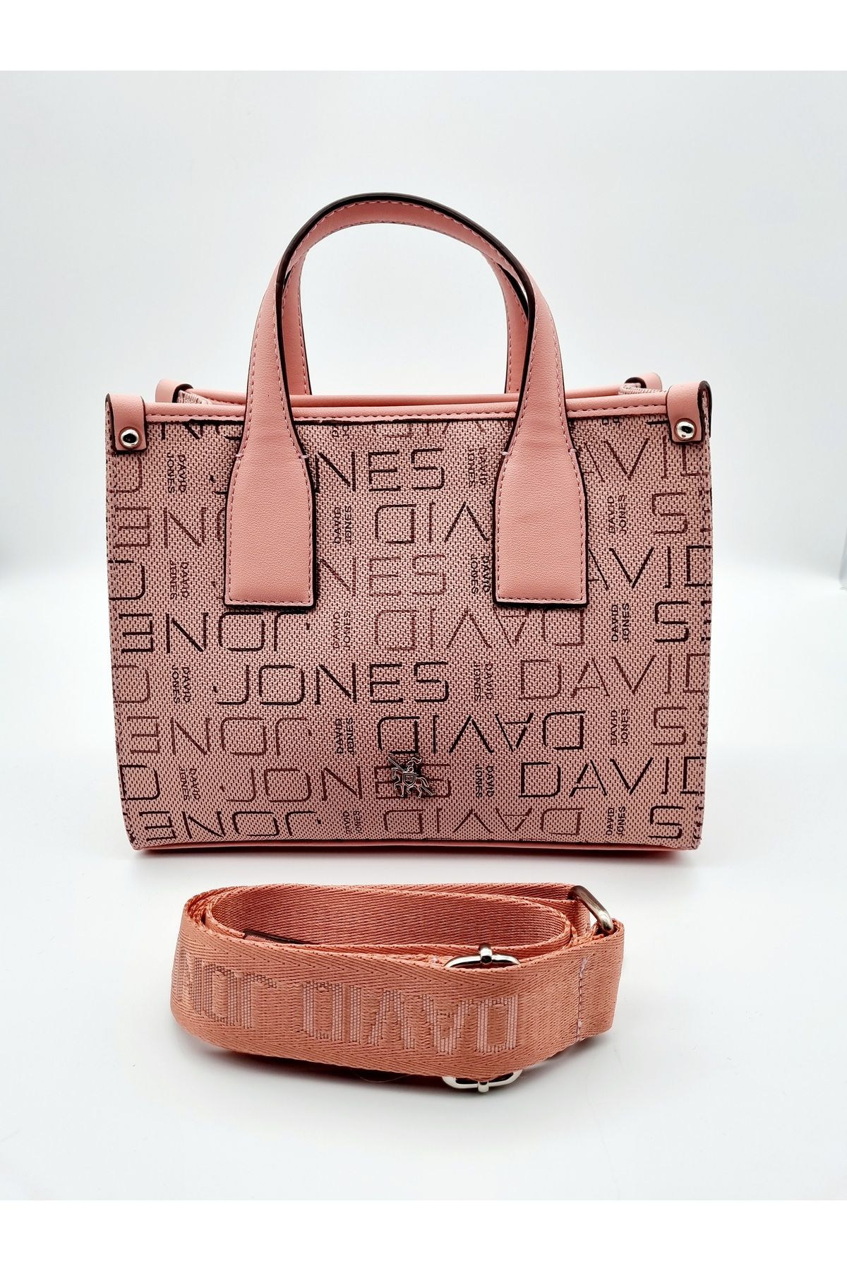 David Jones Shoulder Bag Pink Logo Trendyol
