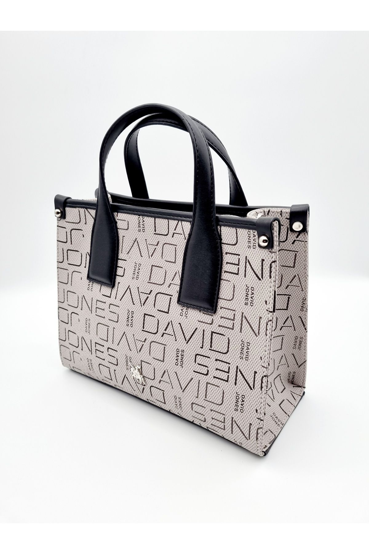 David Jones Shoulder Bag Gray Logo Trendyol