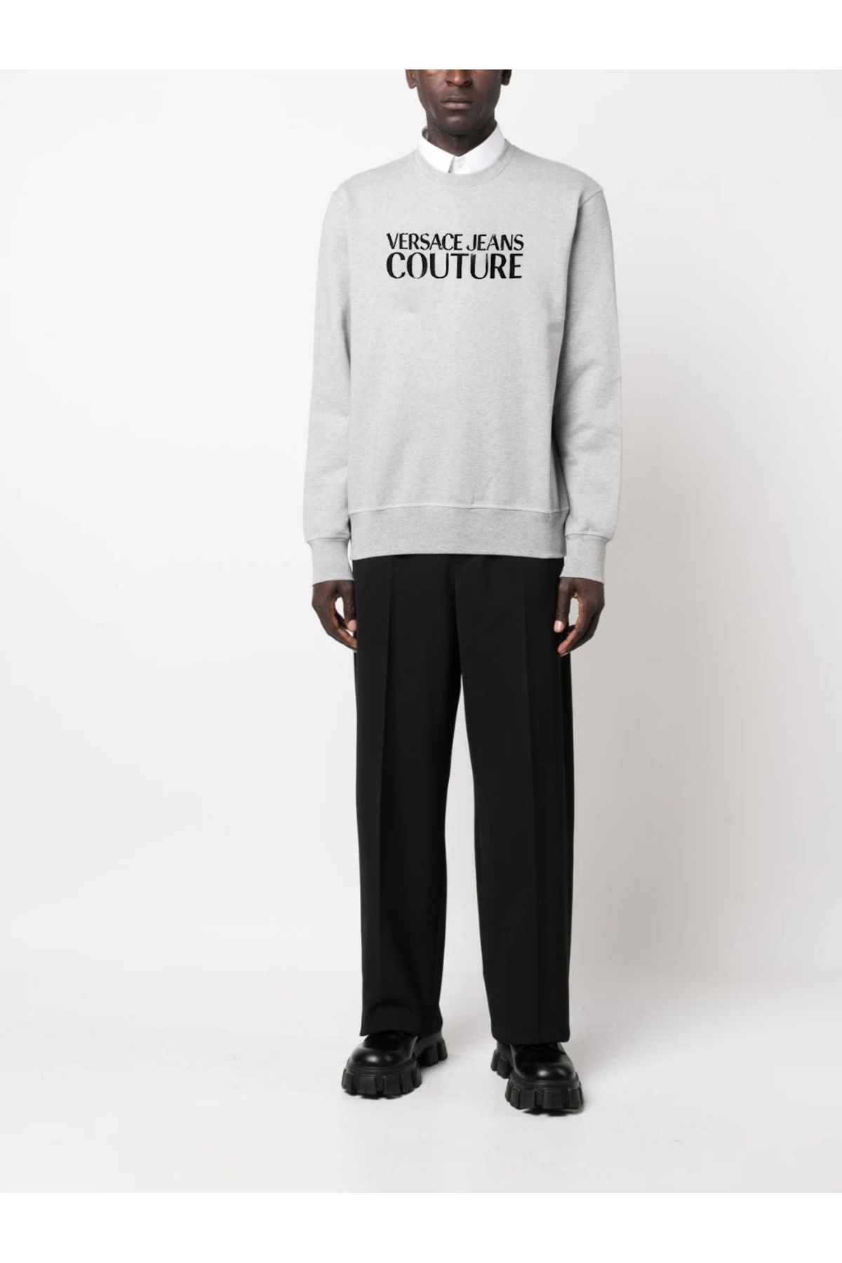 Versace hot sale grey sweatshirt