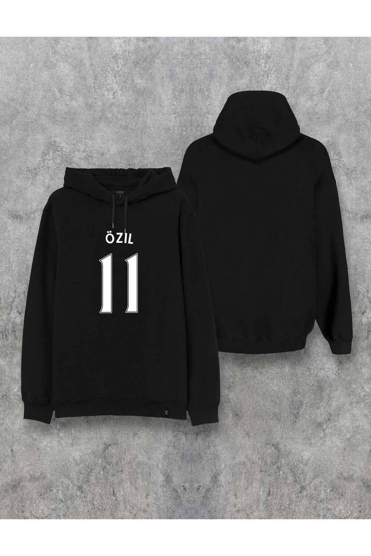 Darkia Mesut zil Special Design Printed Hooded Unisex Sweatshirt