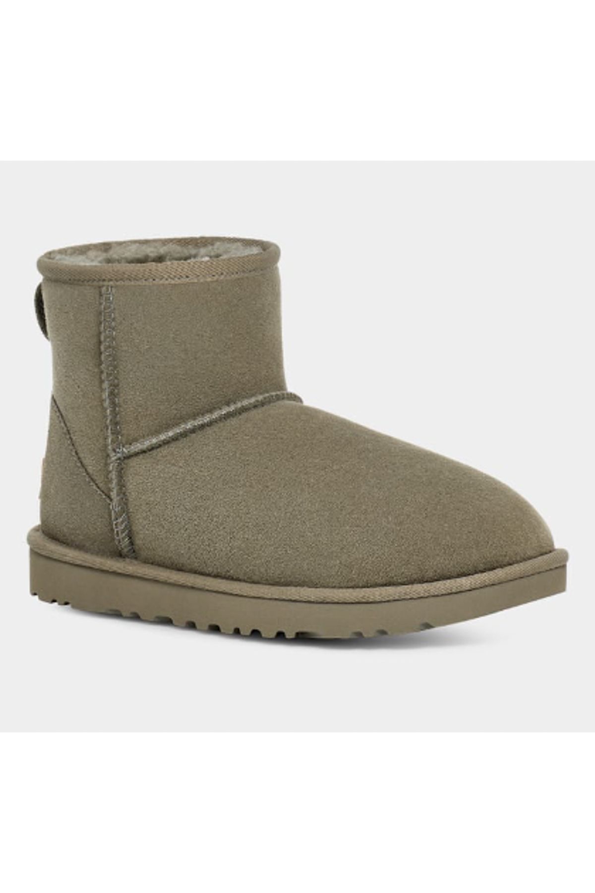 UGG Ankle Boots Khaki Flat Trendyol