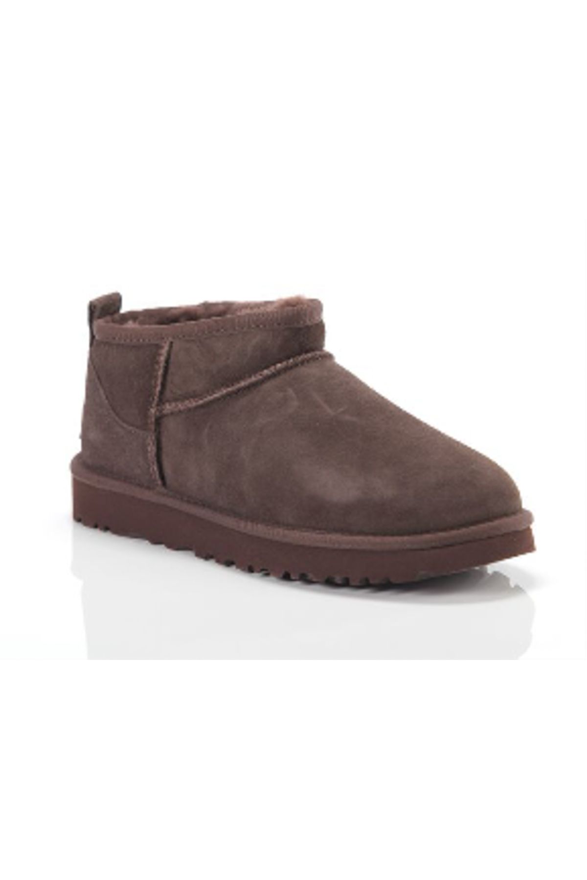 UGG Ankle Boots Brown Flat Trendyol