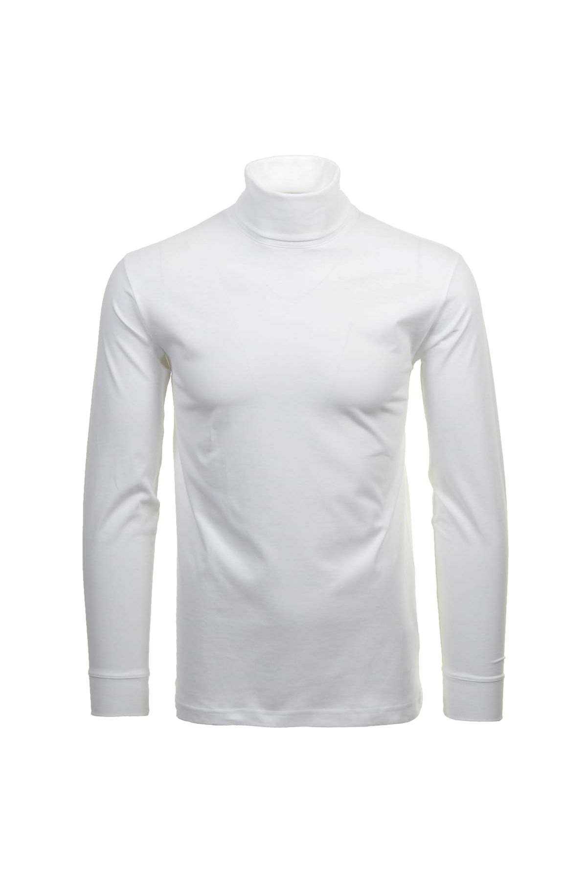 Ragman-Herren Rollkragenpullover – Single Jersey Regular Fit, Langarm Basic Rollkragen, einfarbig 1