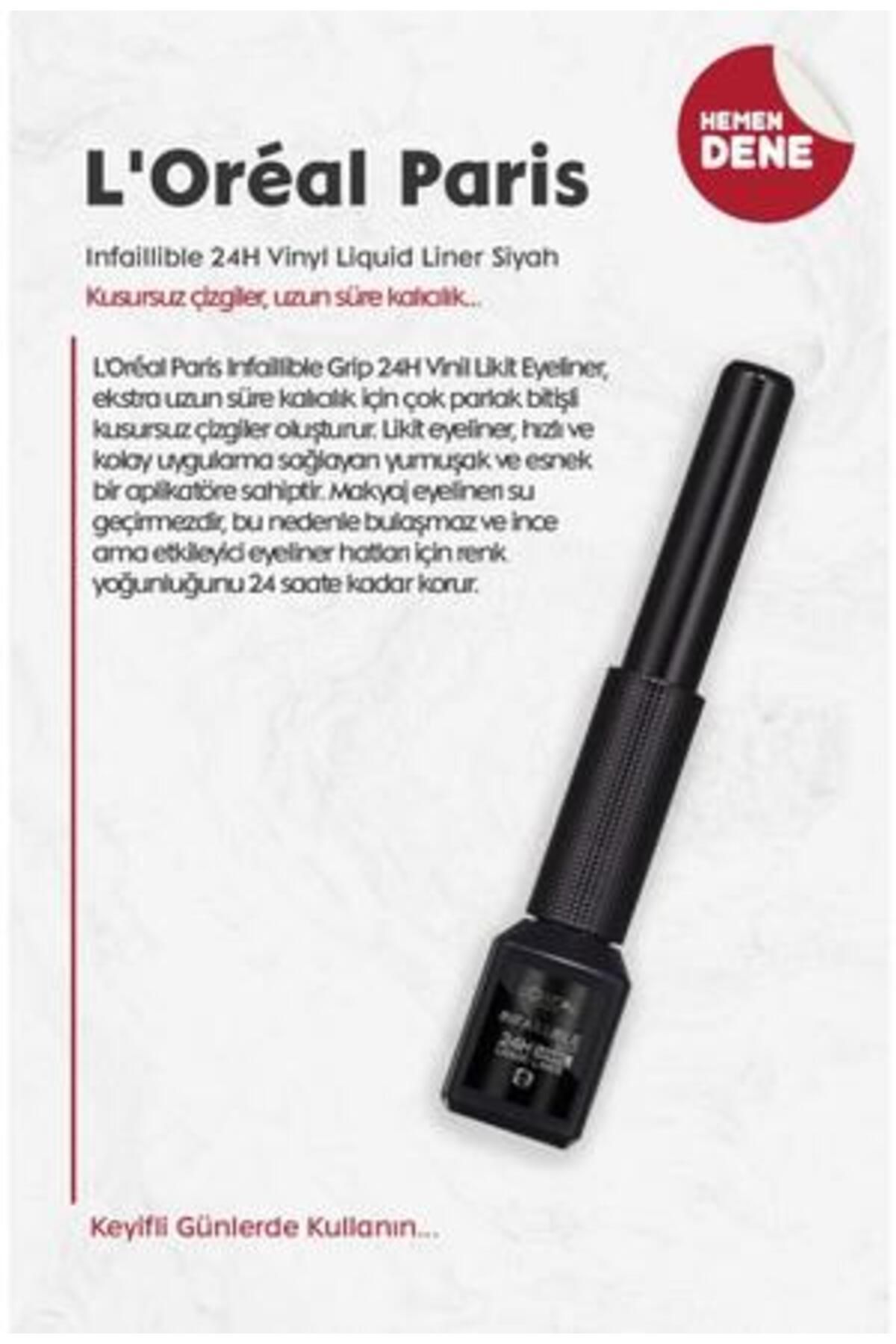 L'Oreal Paris-Loreal Paris Color Riche Intense Volume Matte Lips and Matte Eyeliner Makeup Set 188 7