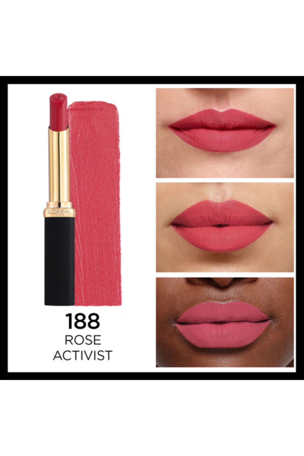 L'Oreal Paris-Loreal Paris Color Riche Intense Volume Matte Lips and Matte Eyeliner Makeup Set 188 2