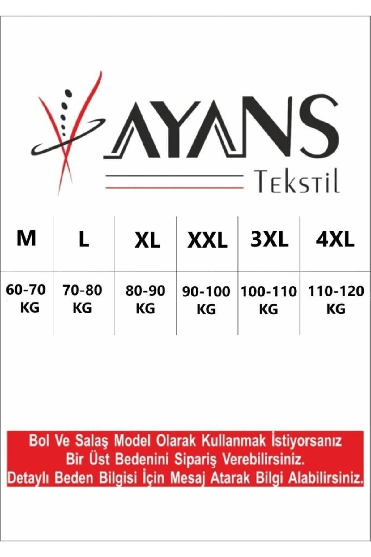 Ayans Pijama-Single Jersey Thin Long Sleeve Pajama Set 2