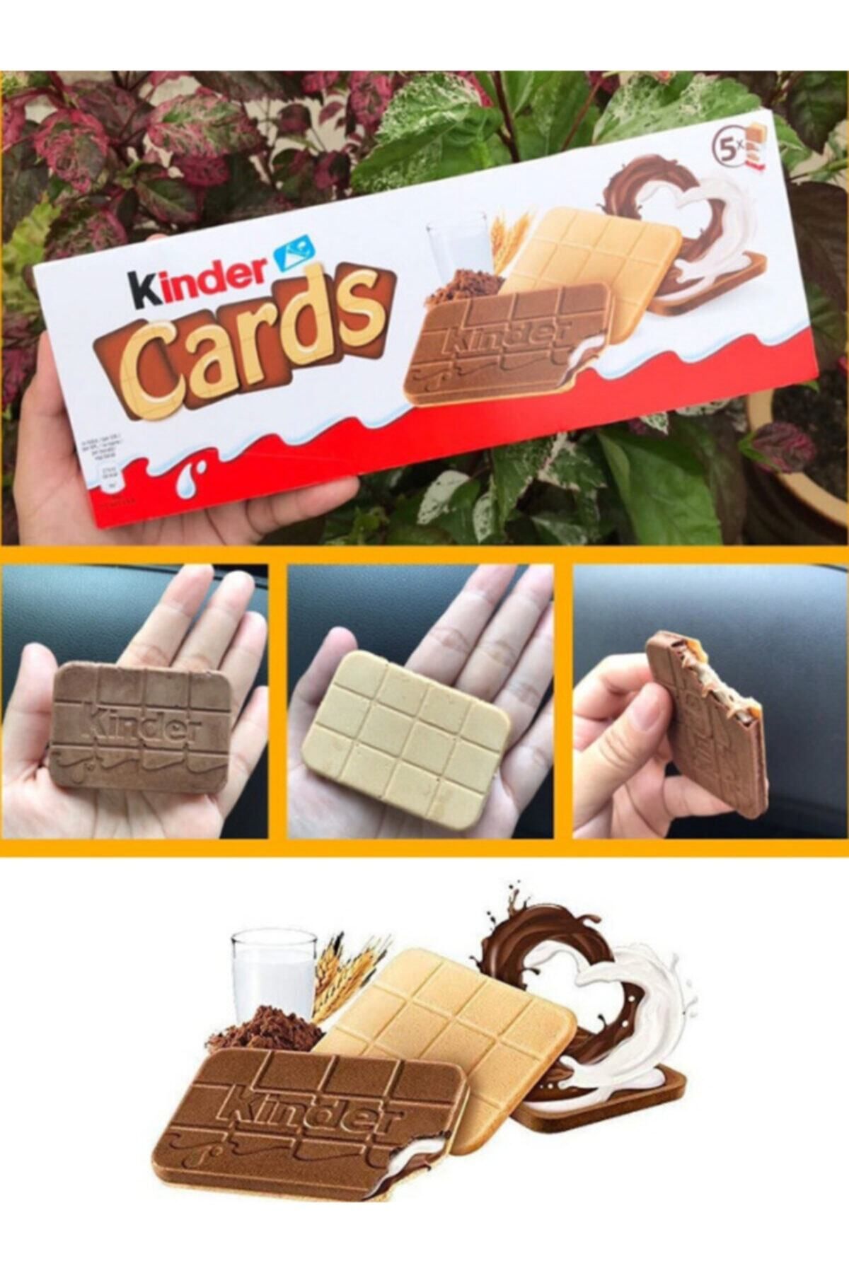 Kinder Cards Çikolata 128 gr Fiyatları, Özellikleri ve Yorumları