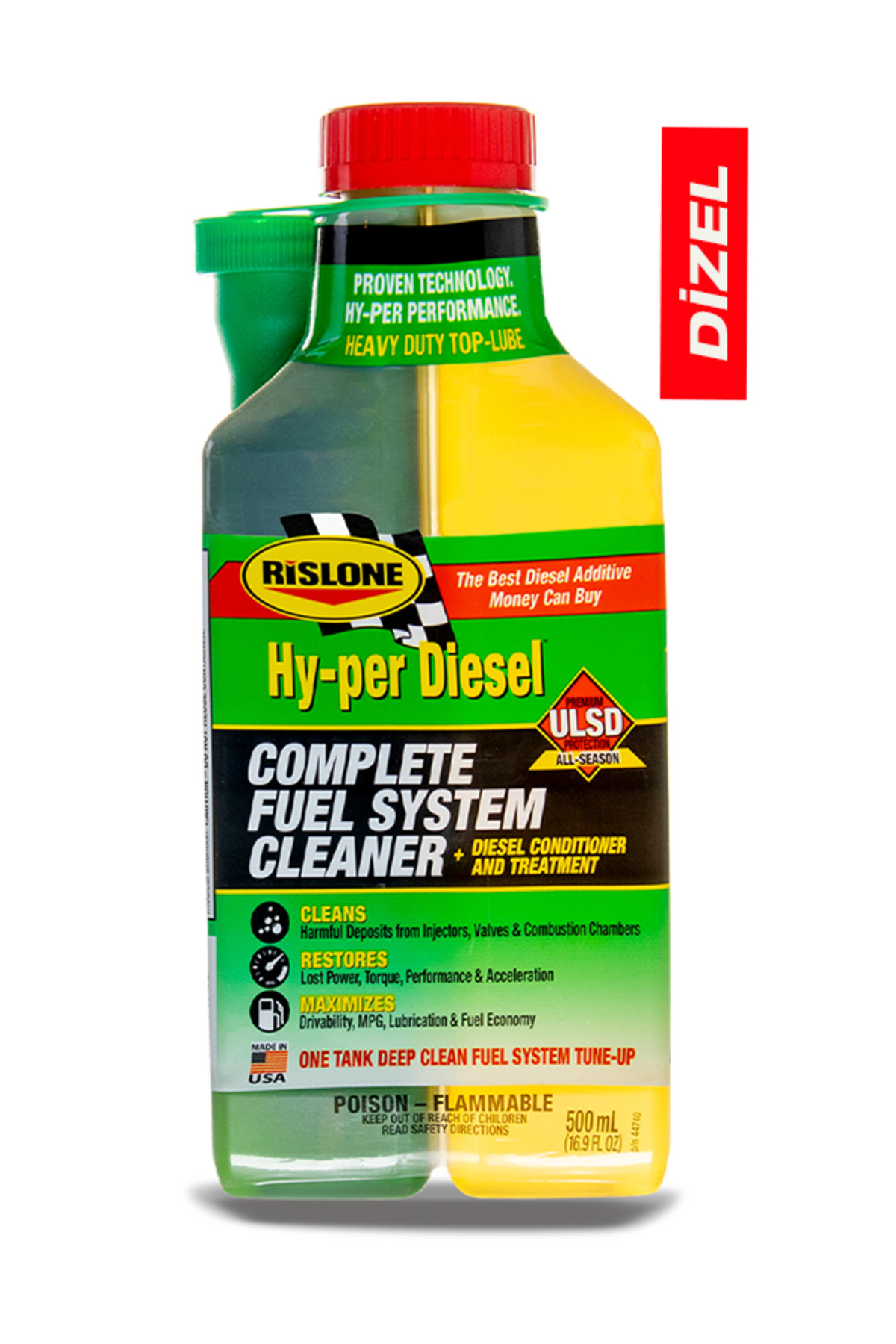 RISLONE Dizel Yakıt Sistemi Komple Bakımı (130 L/2 DEPO)