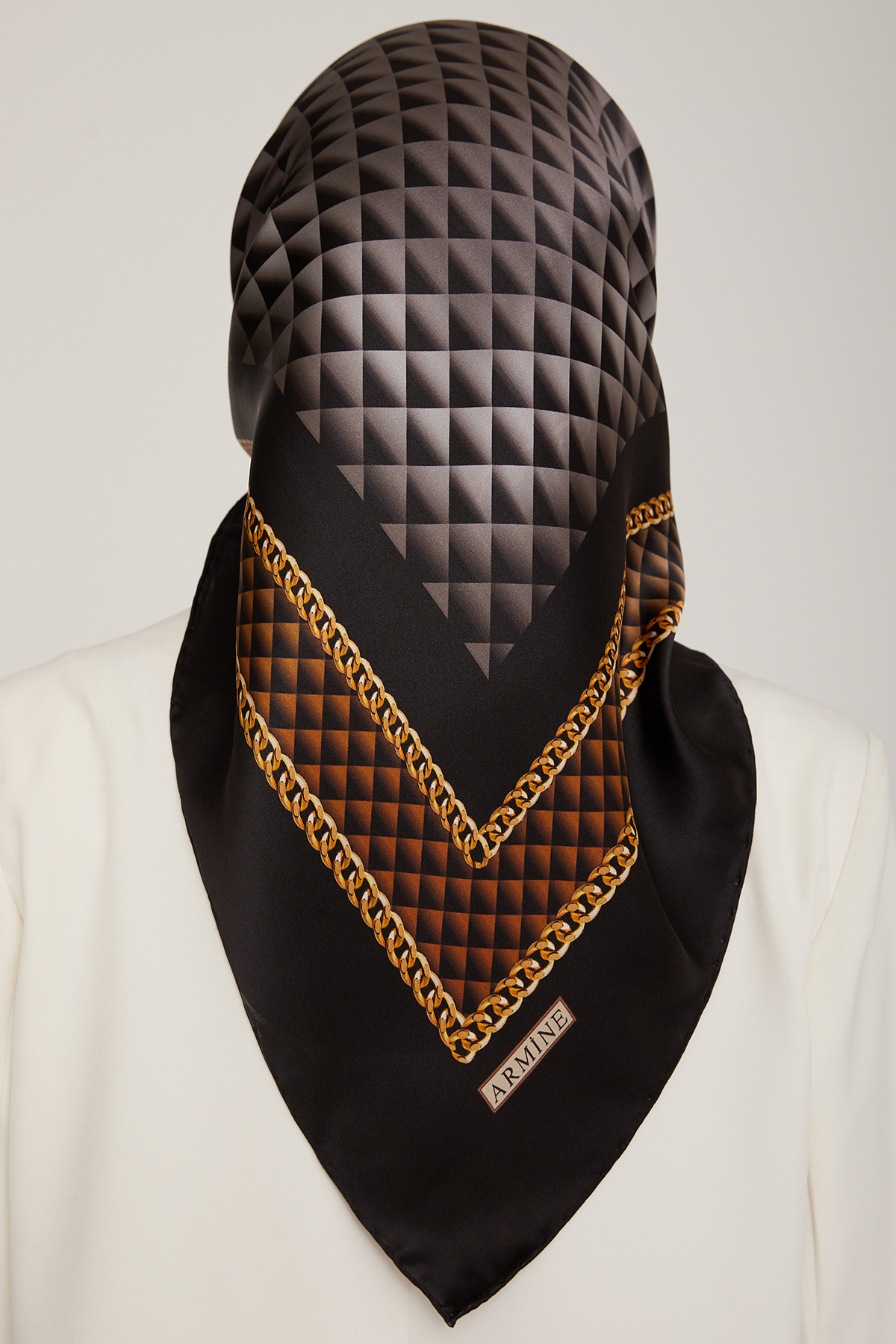 روسری زنانه آرمینه | E22KA8834D03 Armine - Image 5