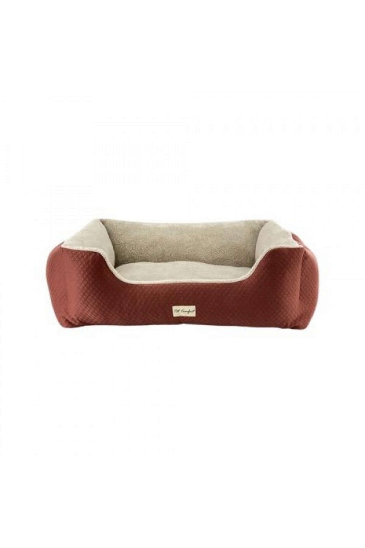 Pet Comfort Echo Dog Bed Cinnamon/Ecru Push L 105x80cm 151077