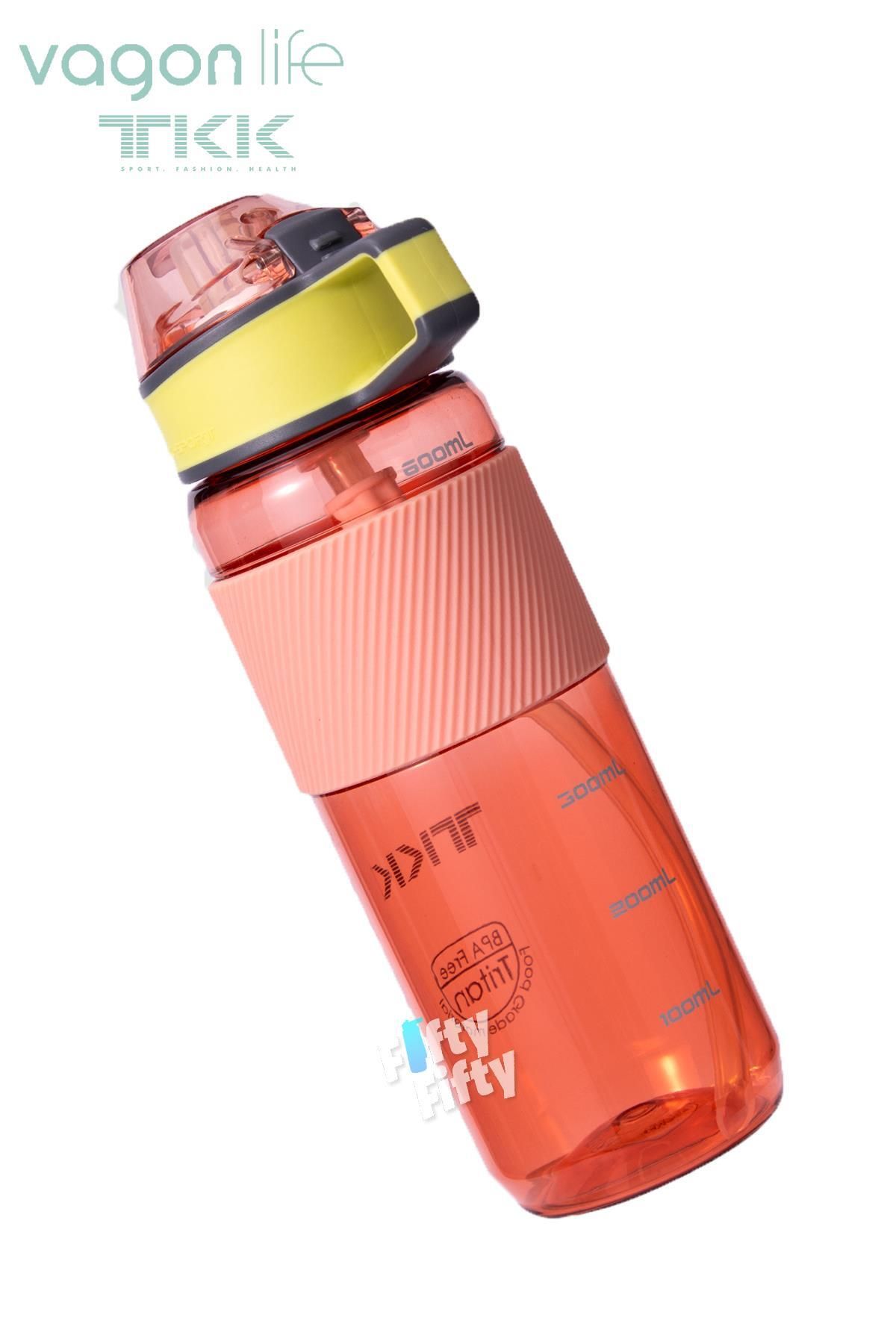 Vagonlife-TKK 700 ML Thick Non-Bite Straw Bpa-Free Tritan Water Flask with Carrying Handle FFTKK1003-700ML 3