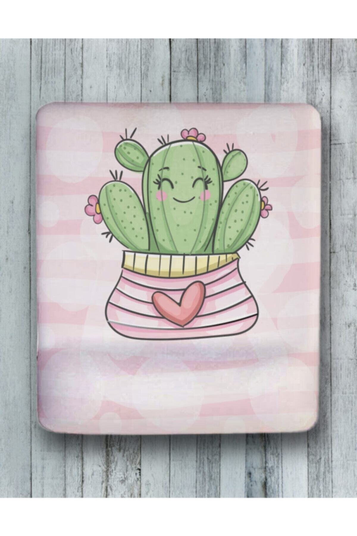 Sevimli Kaktüs Bilek Destekli Mouse Pad