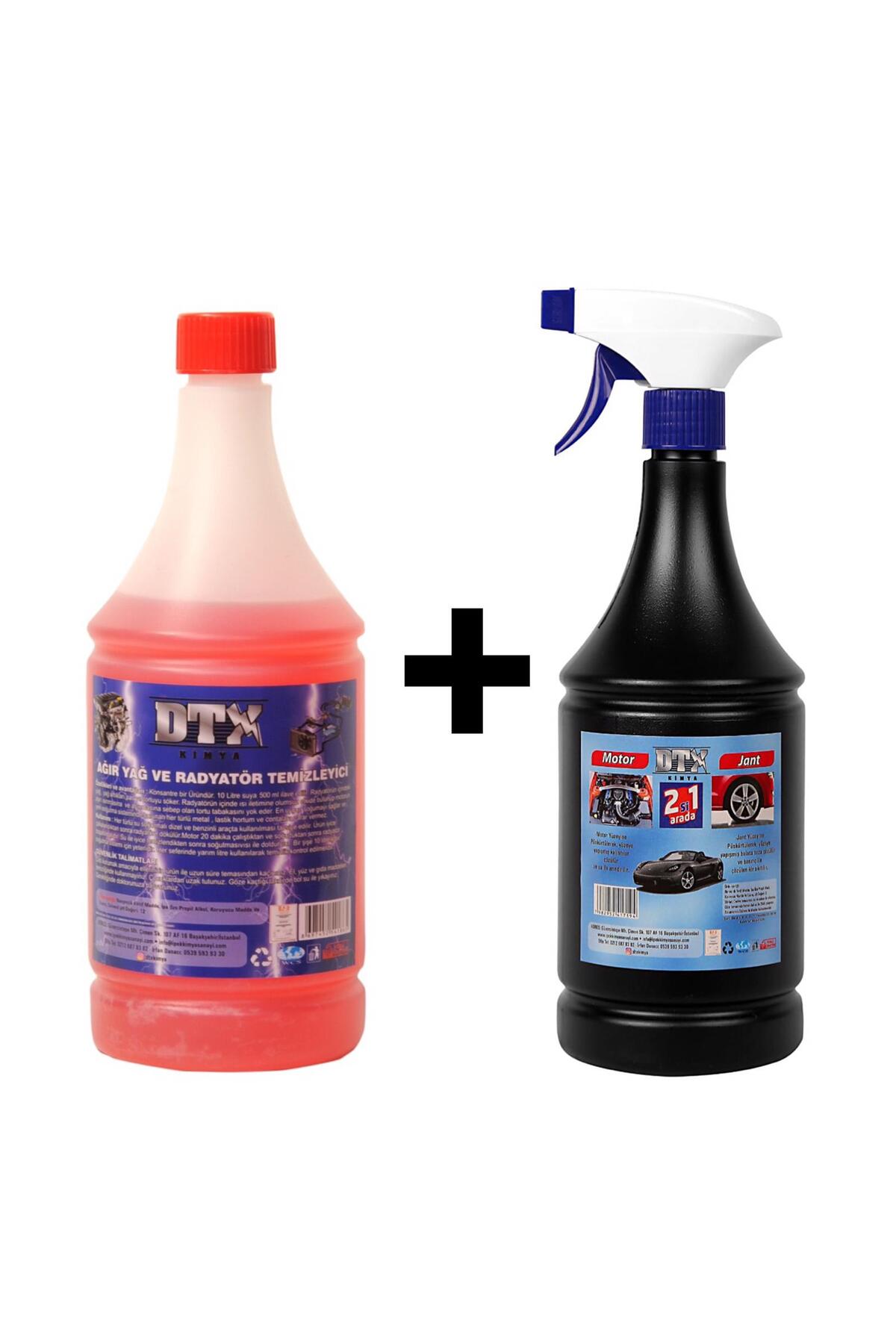 Oto Kalorifer Ve Petek Temizleme Sıvısı 1 Litre Motor Jant İlacı 1 Lt