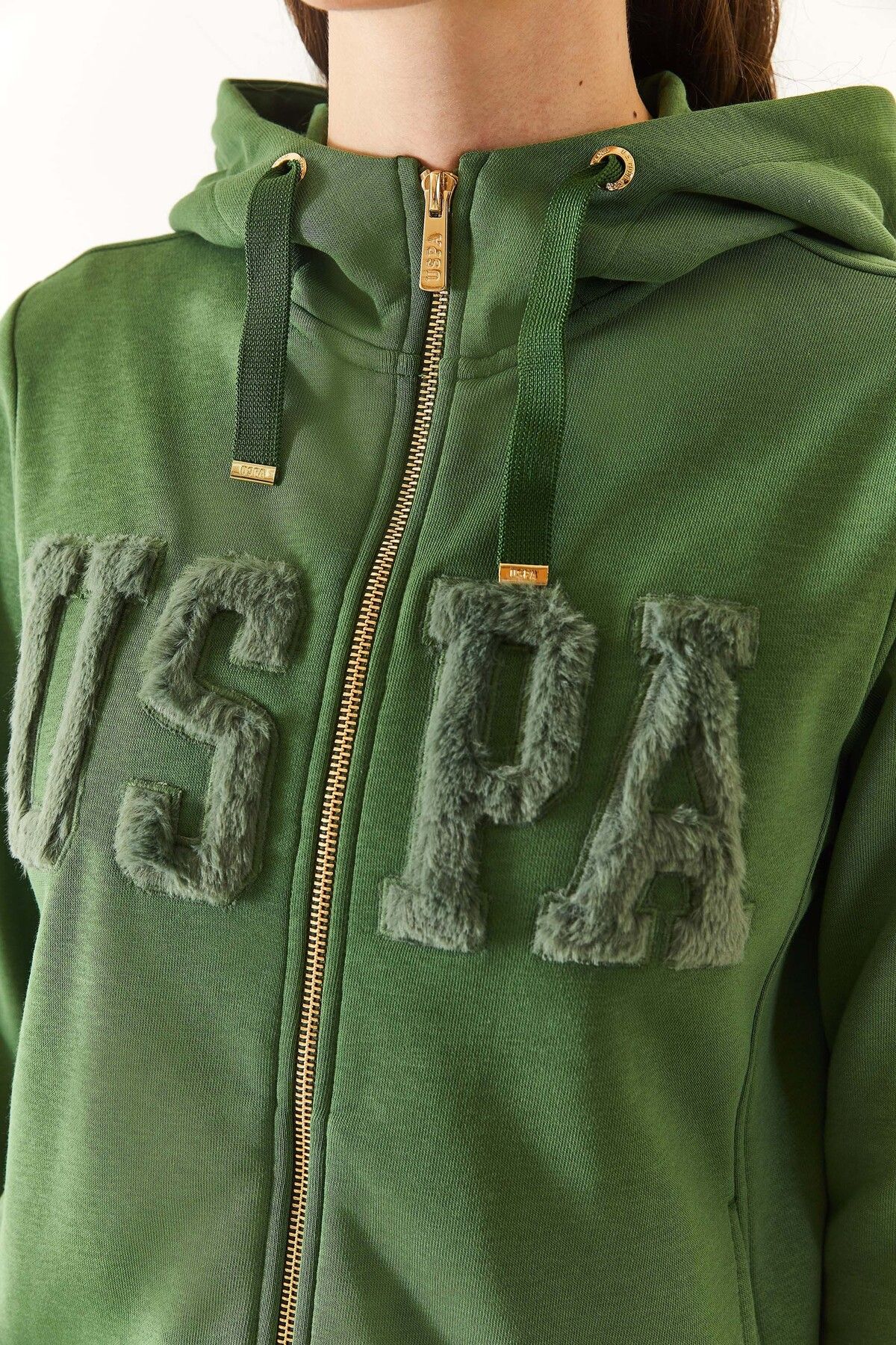 Us polo hooded clearance jacket