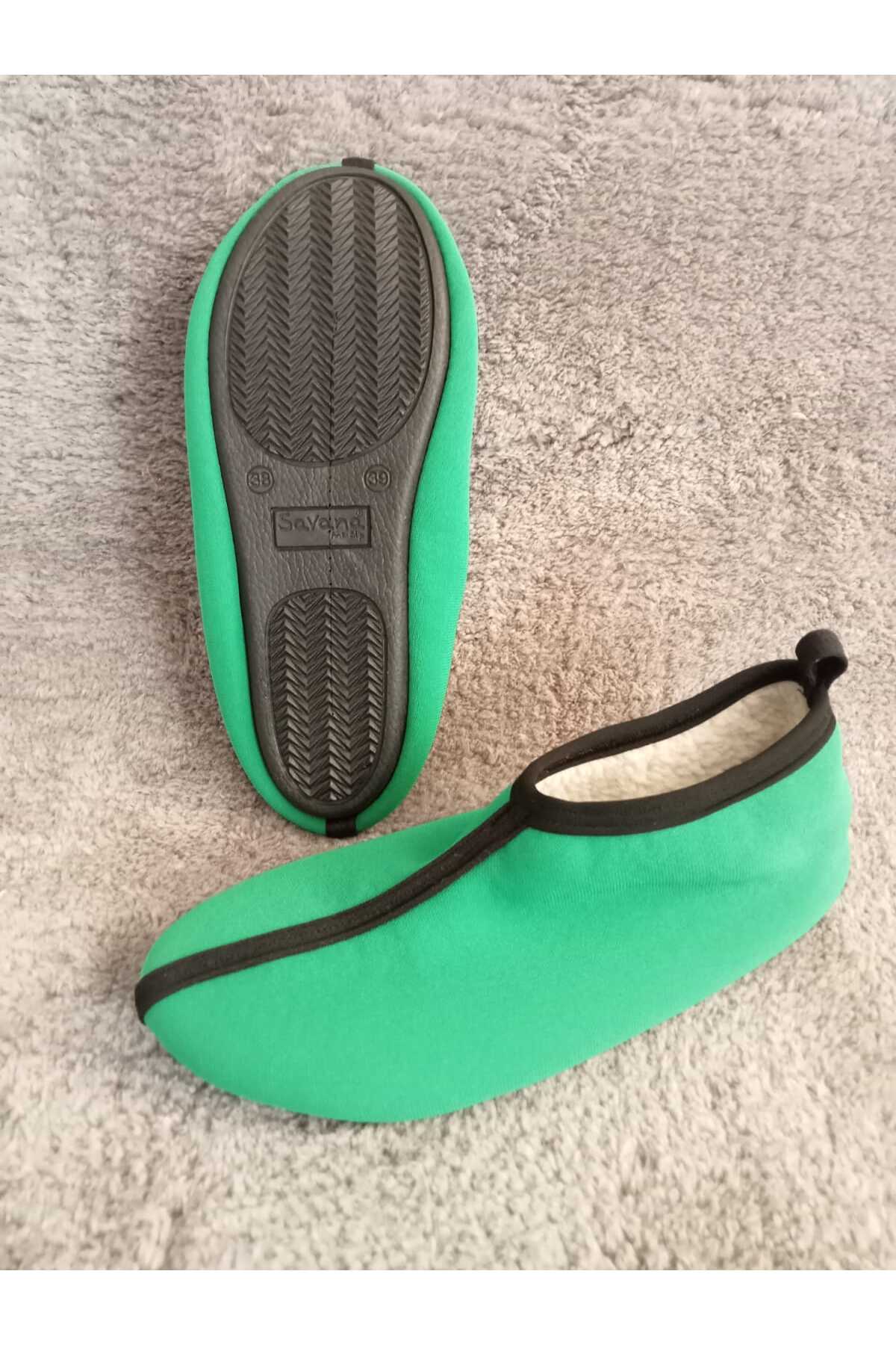 Kışlık Nefes Alabilen içi Kürklü Ev Botu/Patiği 3