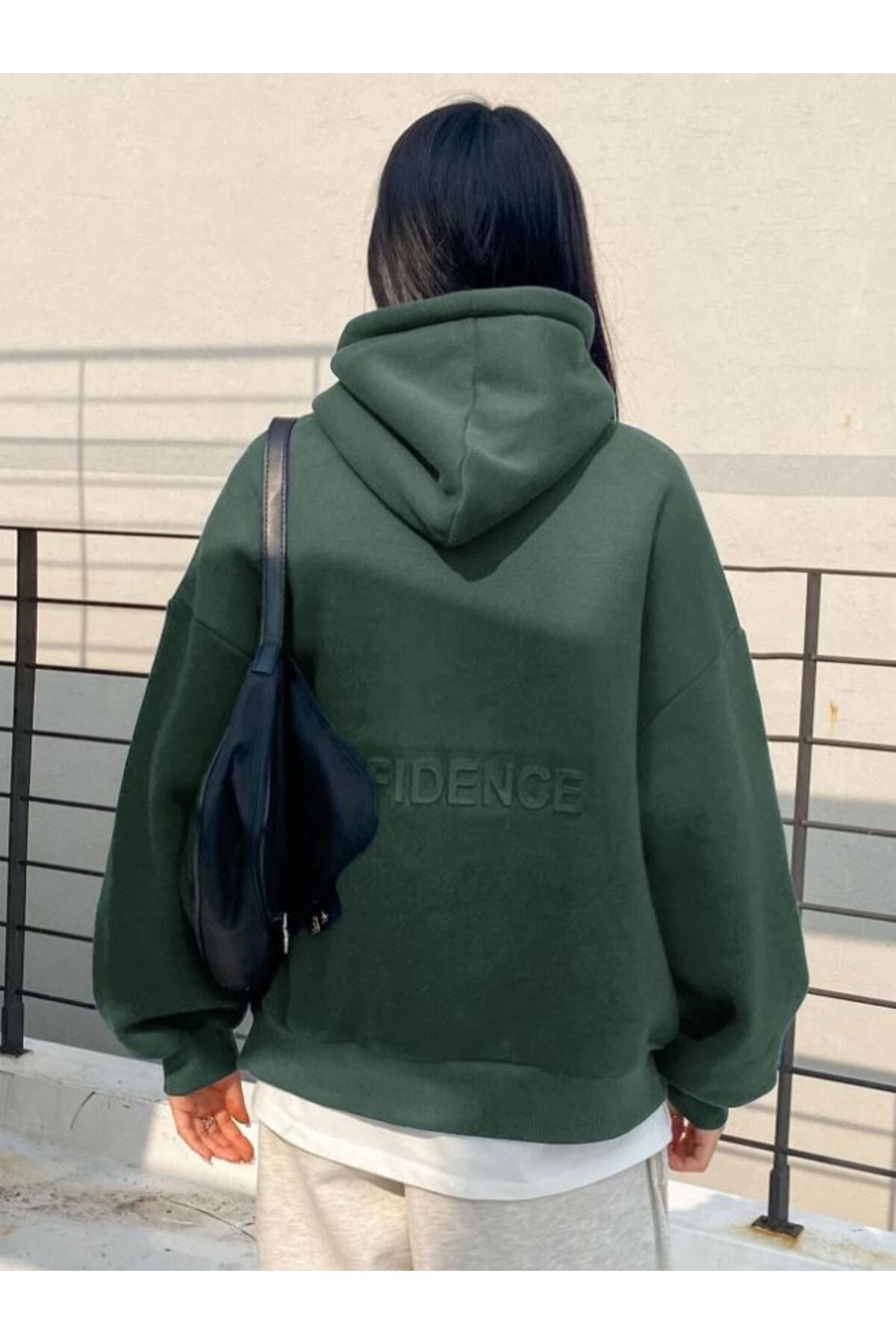 Dark on sale green hoodie